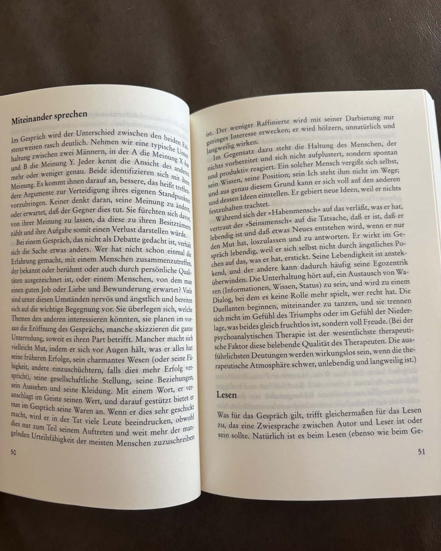 Haben oder Sein — Erich From