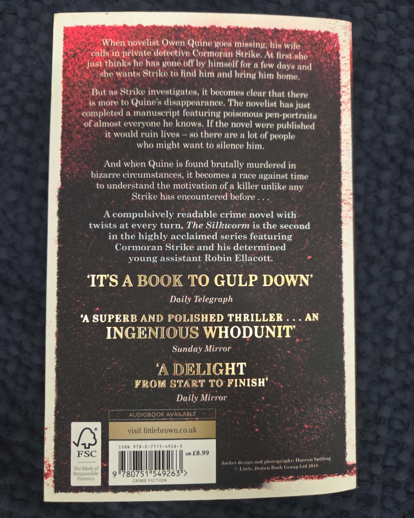 The Silkworm-Robert Galbraith