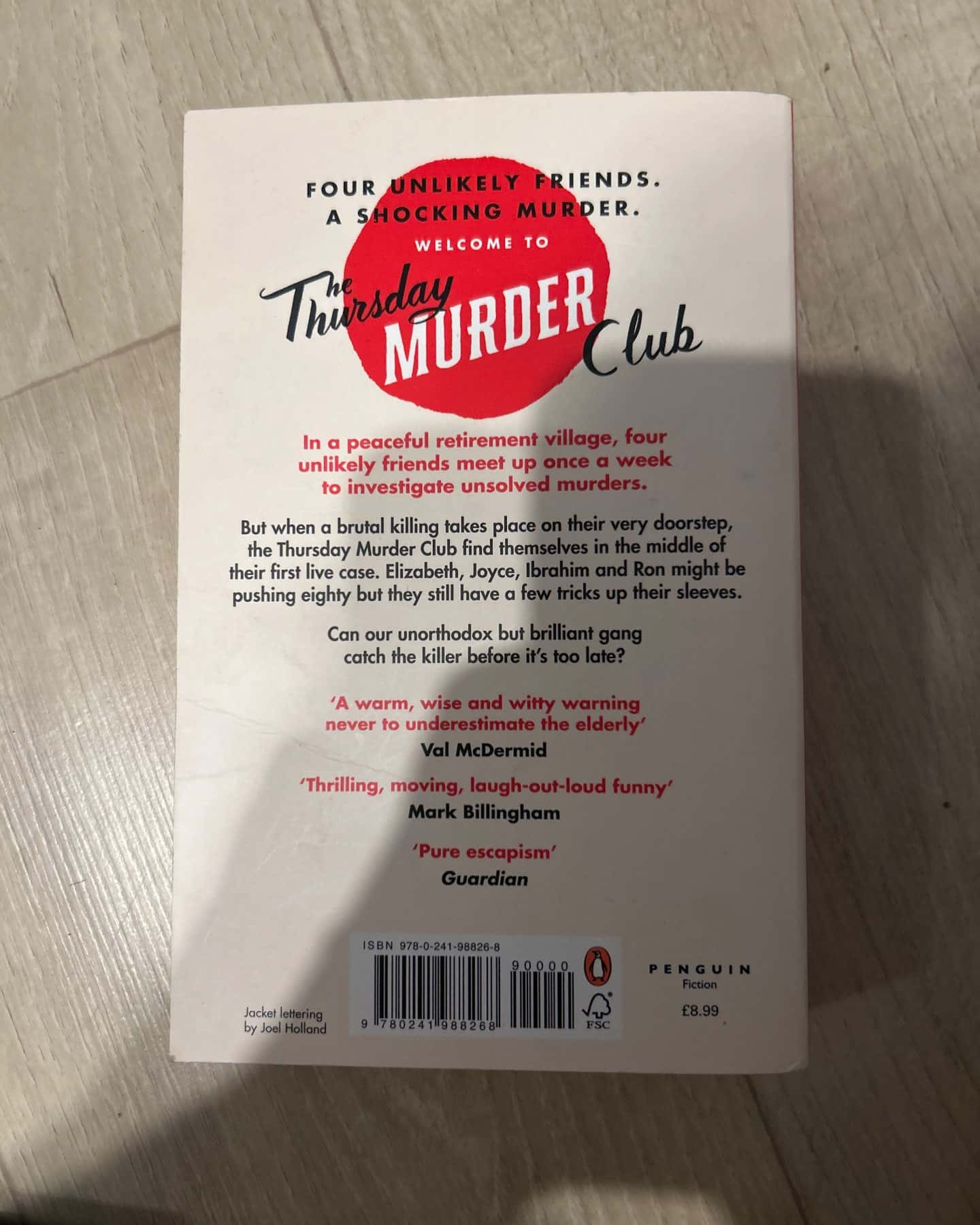 The Thursday murder club — Richard Osman