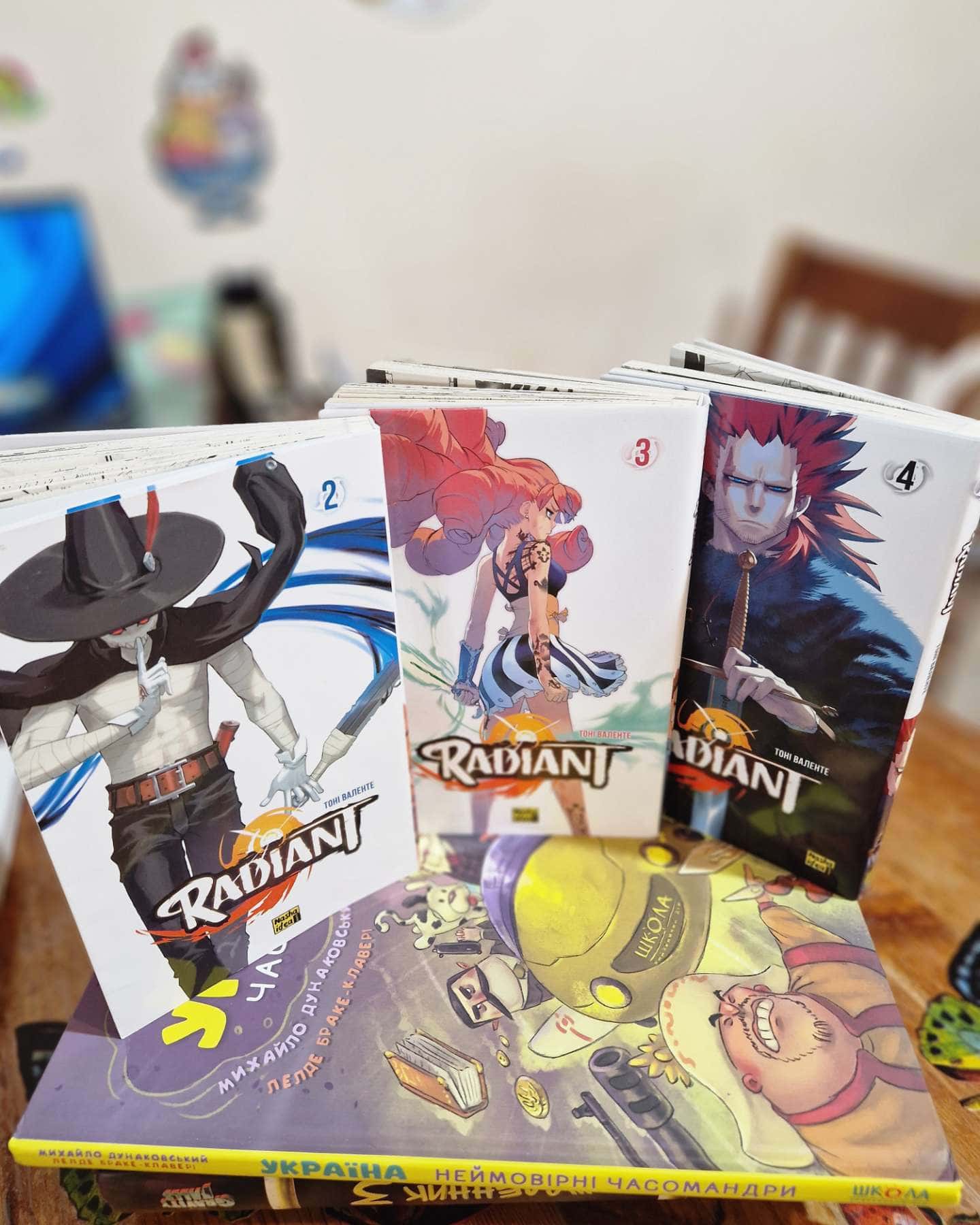 Radiant 2, 3, 4-Тоні Валенте