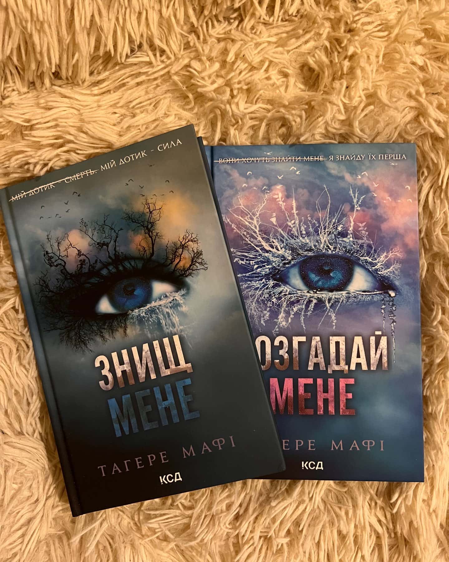 Знищ мене. Книга 1, Розгадай мене. Книга 2 — Тагере Мафі
