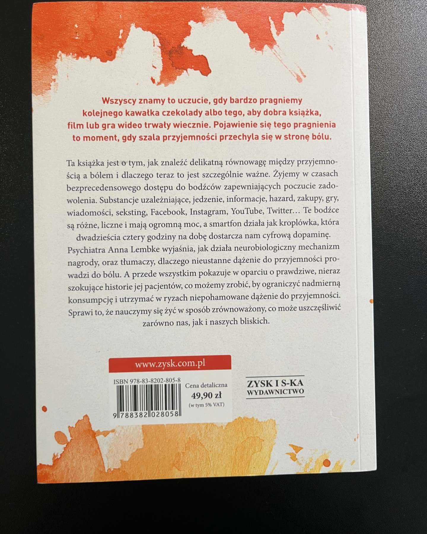 Niewolnicy dopaminy. Jak odnaleźć równowagę w epoce obfitości-Anna Lembke