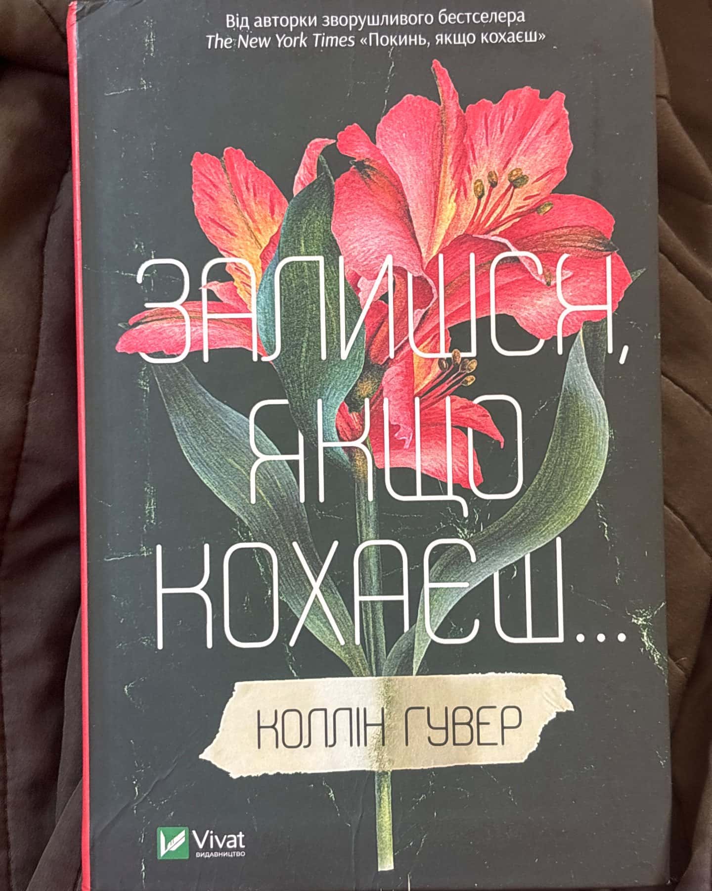 Залишся, якщо кохаєш… — Коллін Гувер