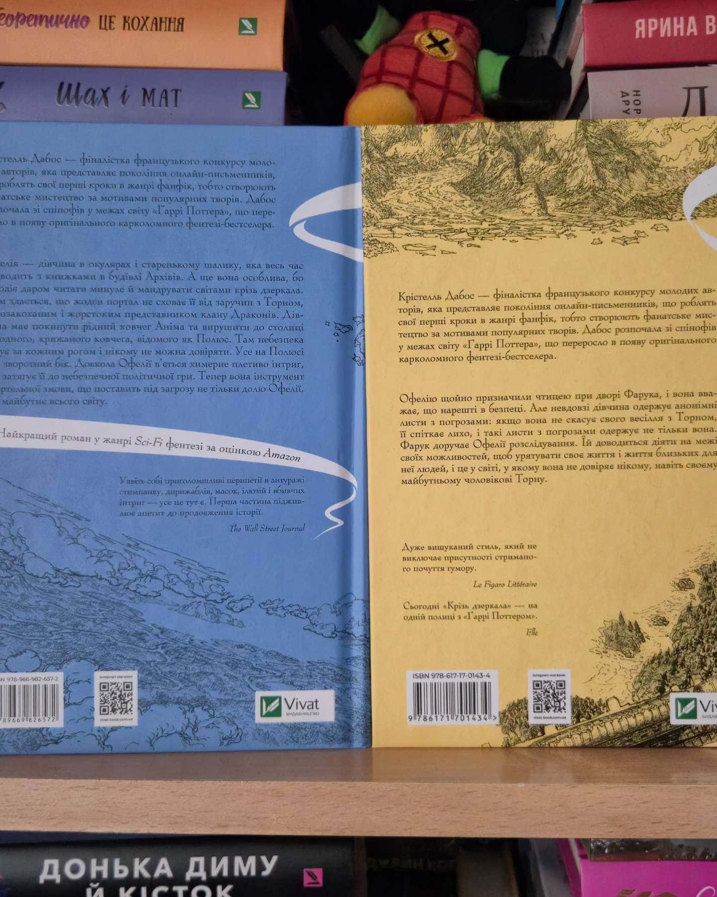 Крізь дзеркала. Зимові заручини, Книга Крізь дзеркала. Викрадені з Місяцесяйва-Крістель Дабос