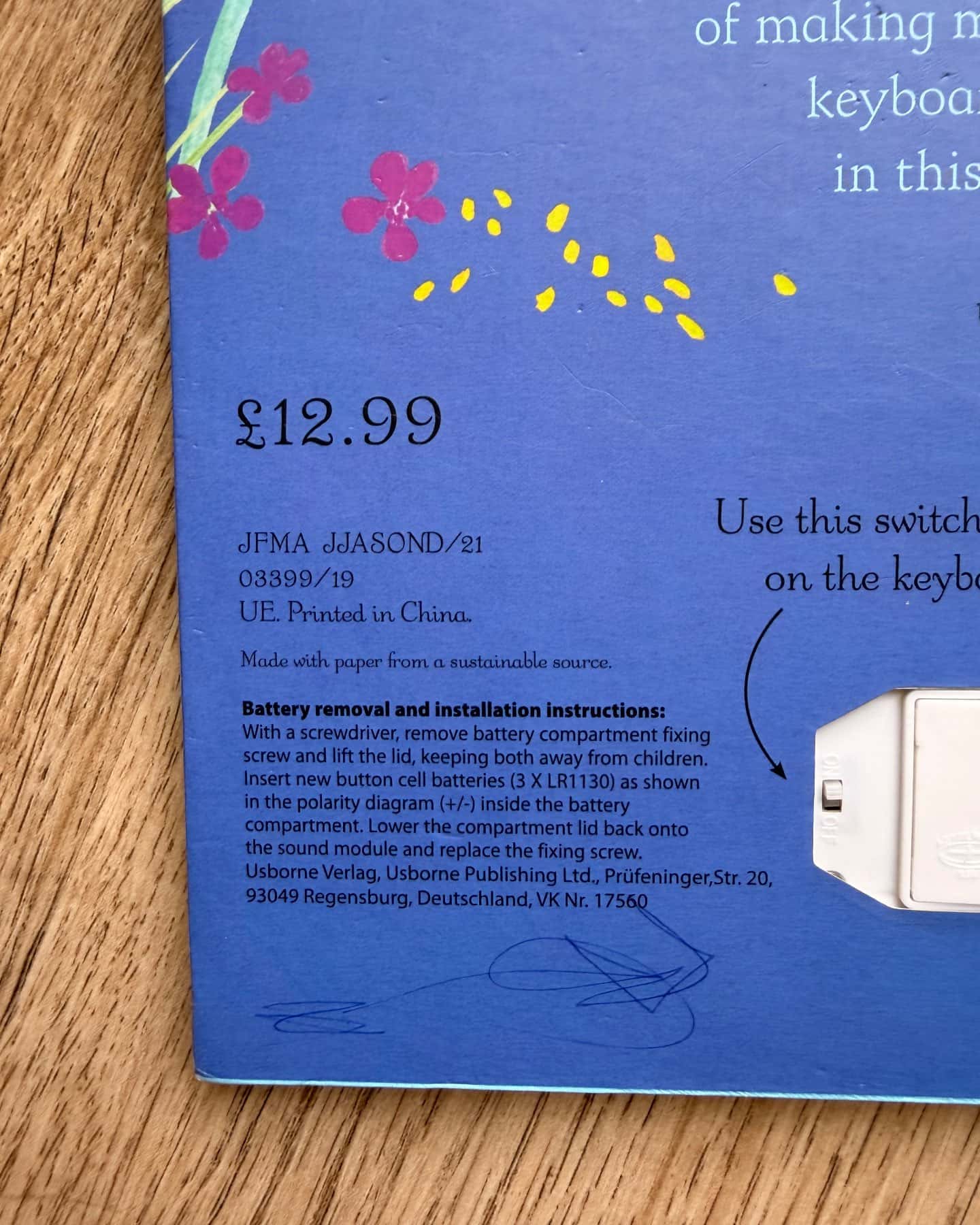 My first Keyboard book — Sam Taplin