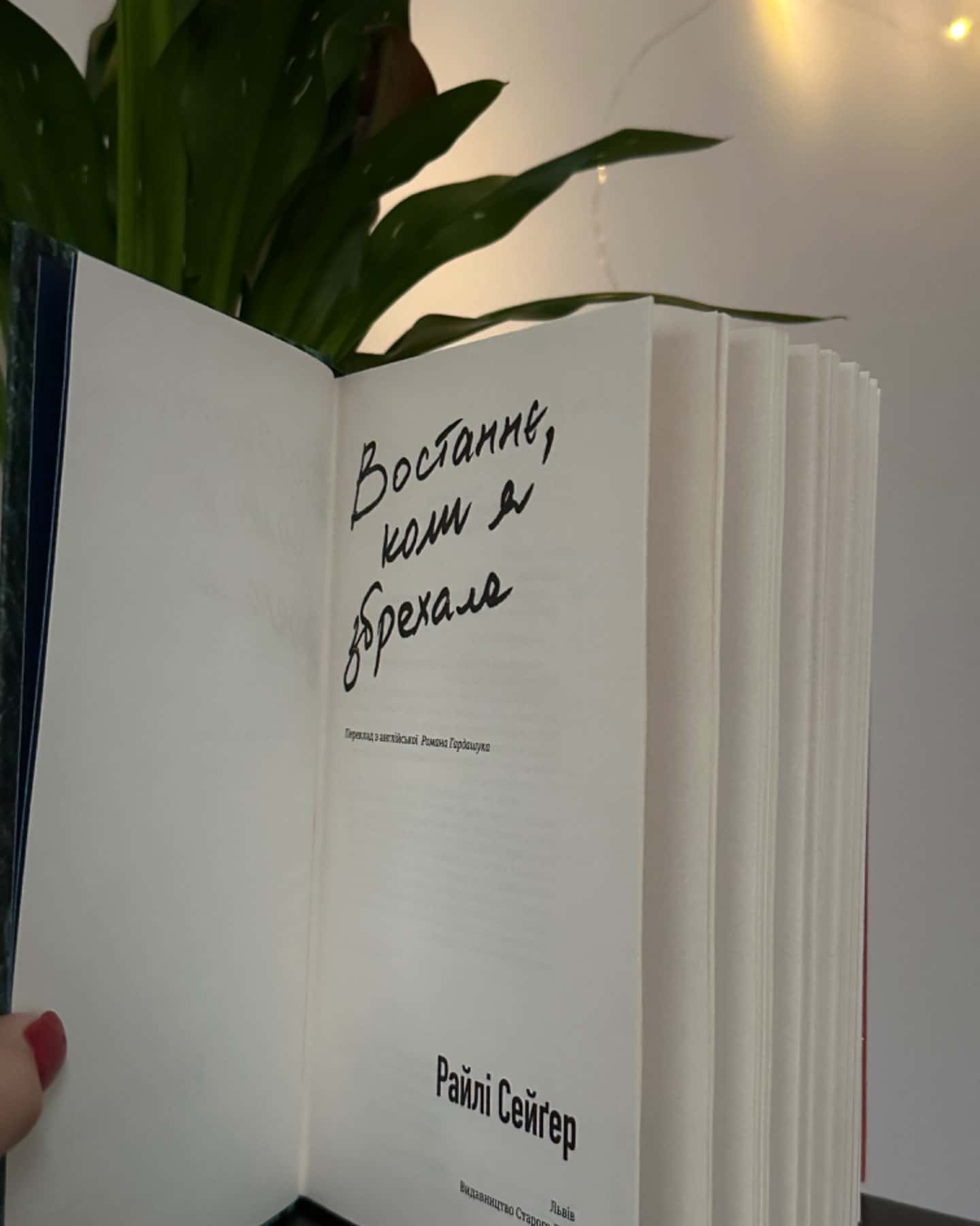 Востаннє, коли я збрехала-Райлі Сейгер