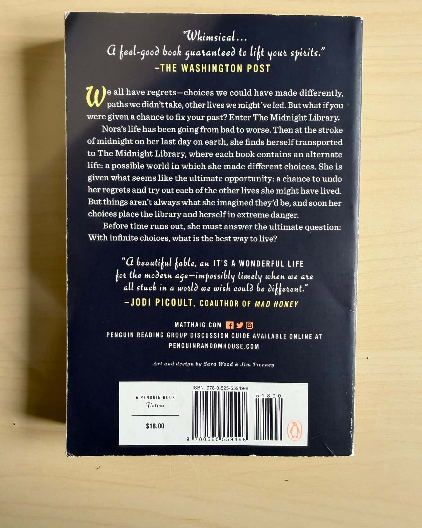 The midnight library — Matt Haig