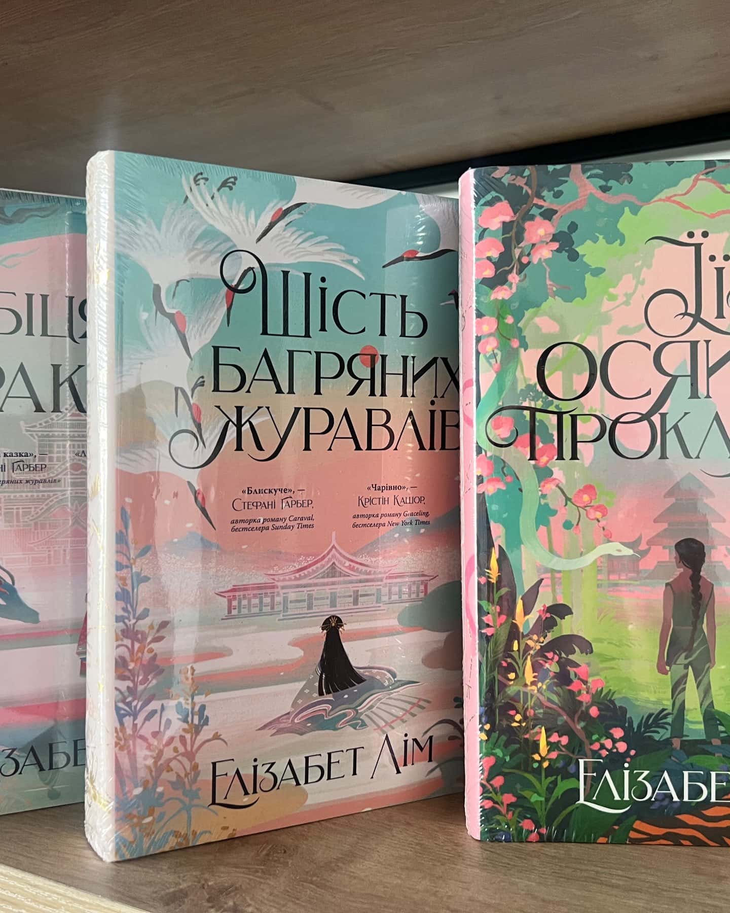 Шість багряних журавлів, Обіцянка дракона, Її осяйне прокляття-Елізабет Лім