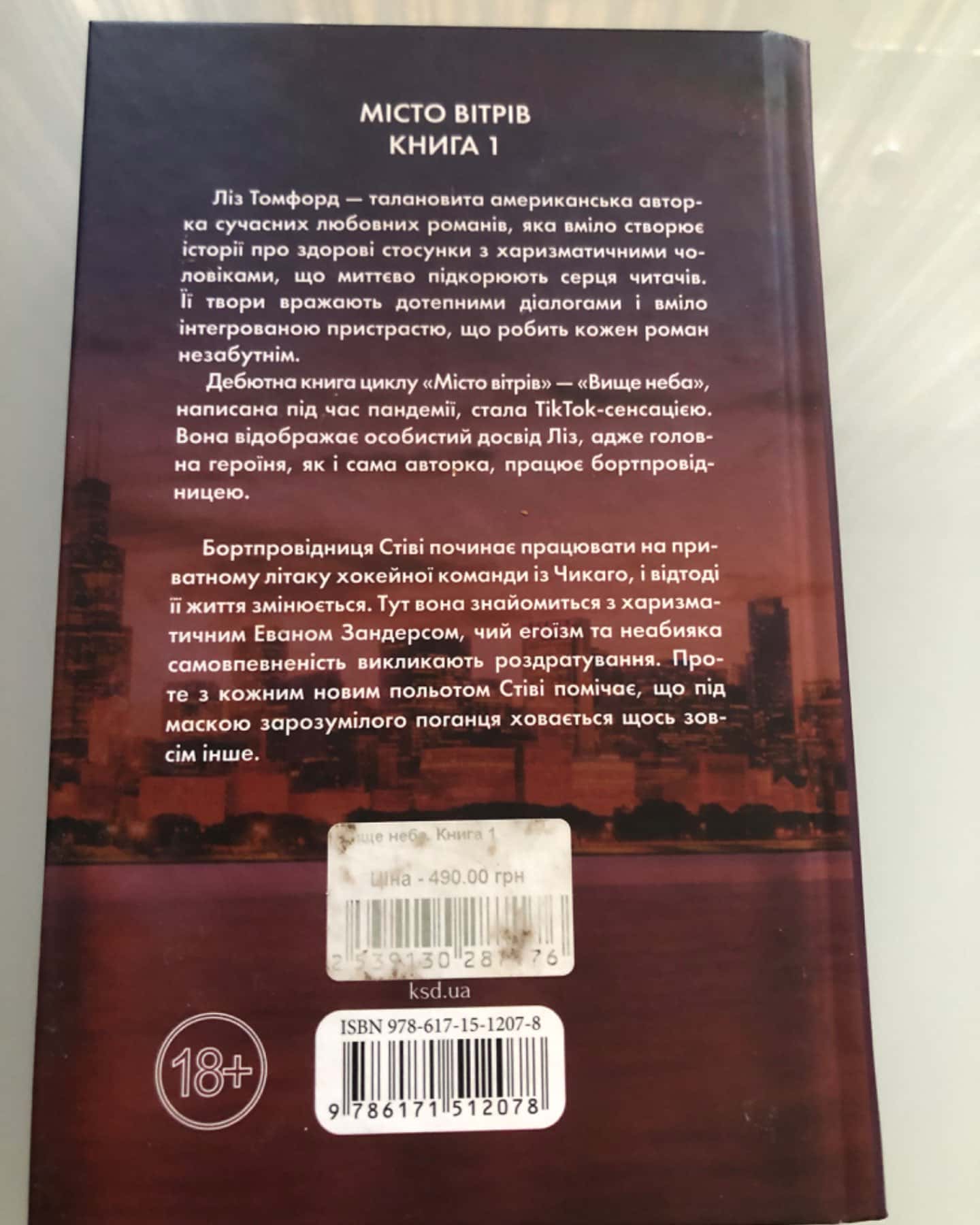 Вище неба. Місто вітрів. Книга 1-Ліз Томфорд