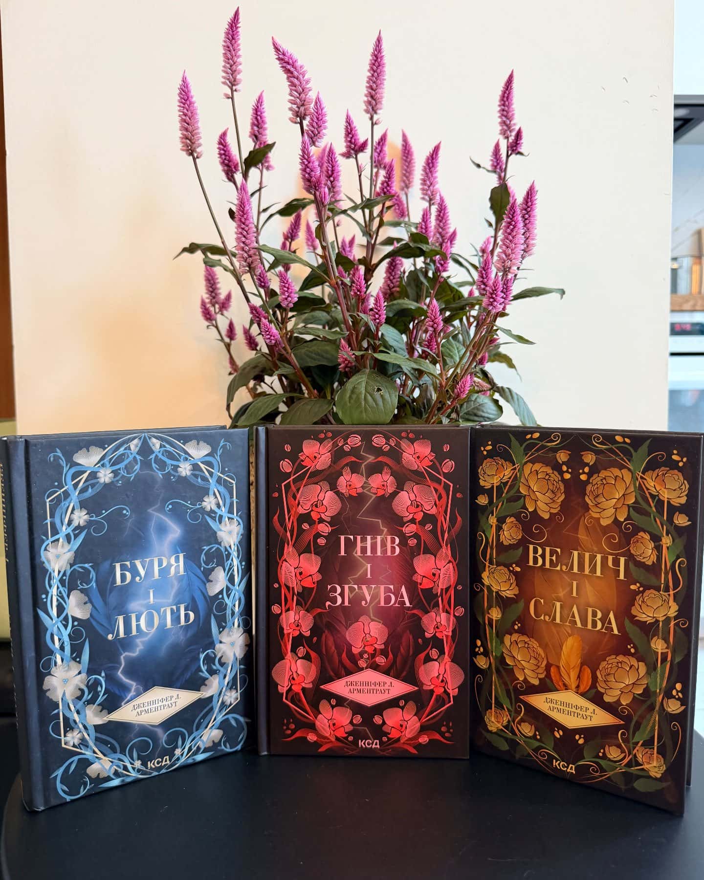 Буря і лють. Книга 1, Гнів і згуба. Книга 2, Велич і слава. Книга 3 — Дженніфер Л. Арментраут