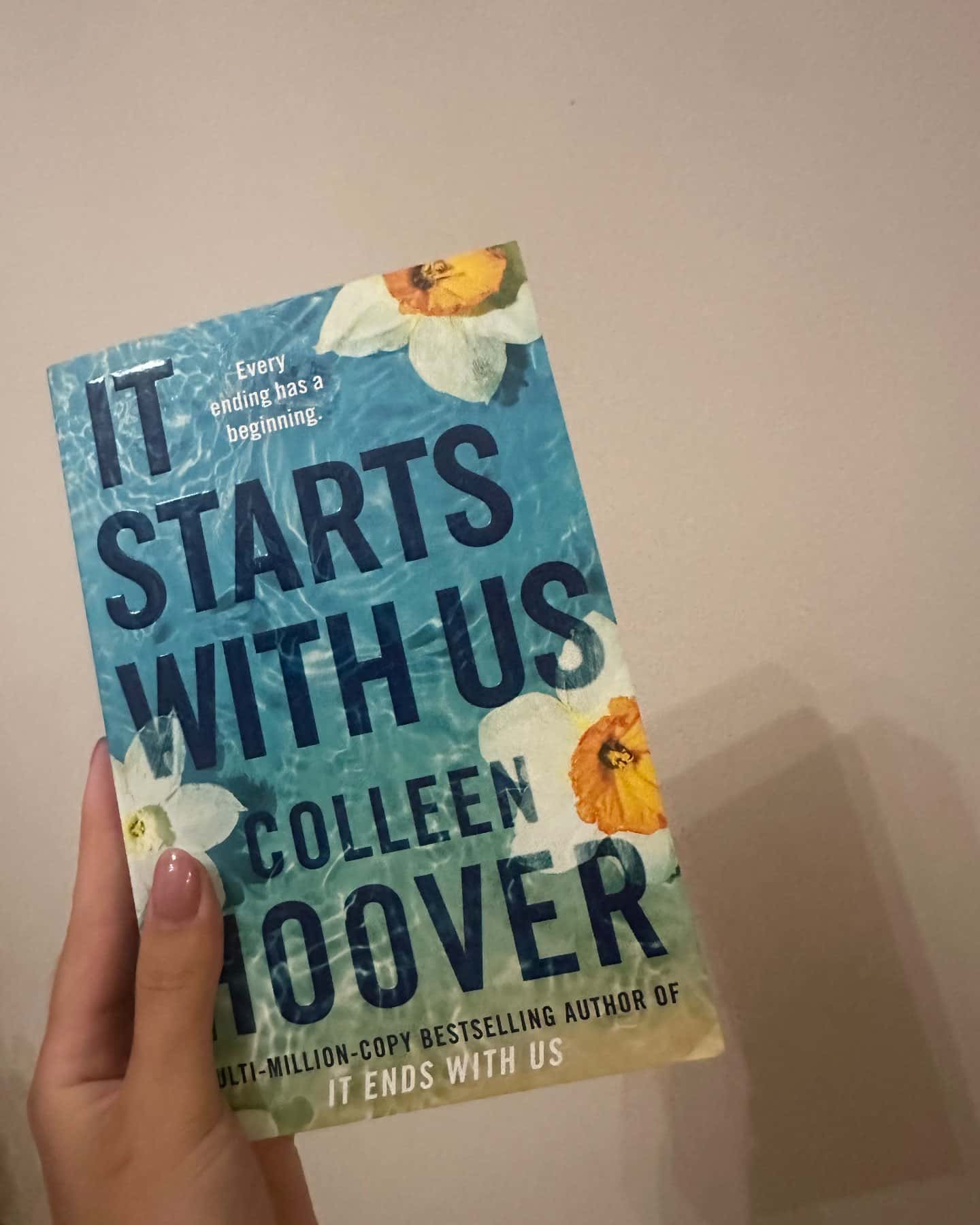It starts with us — Colleen Hoover