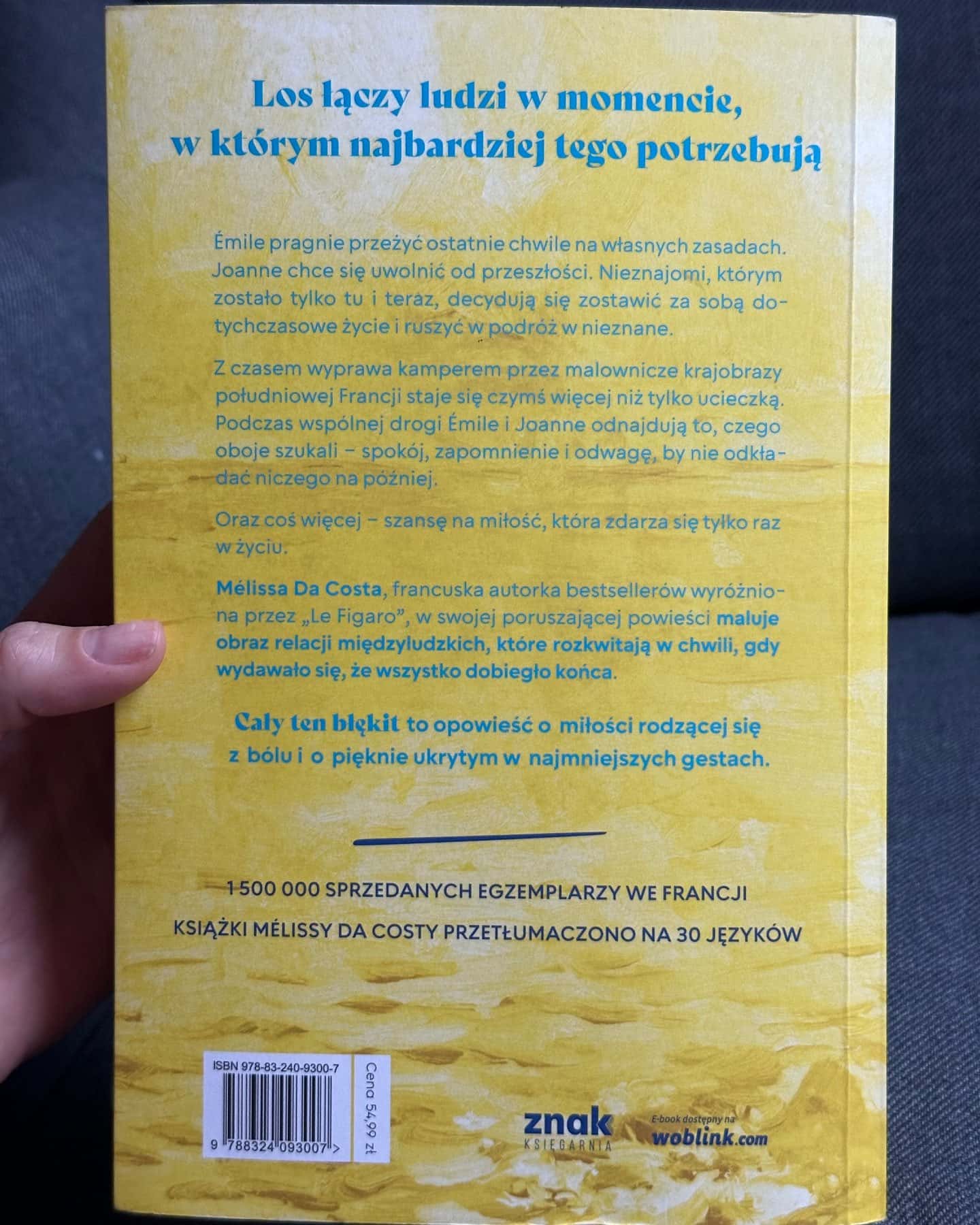 Cały ten blękit-Melissa Da Costa