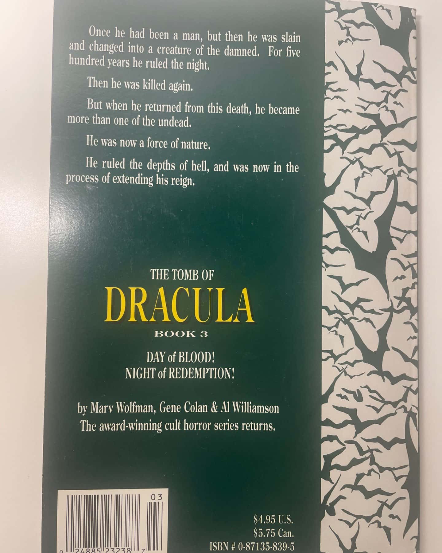 The tomb of dracula-Marv Wolfman