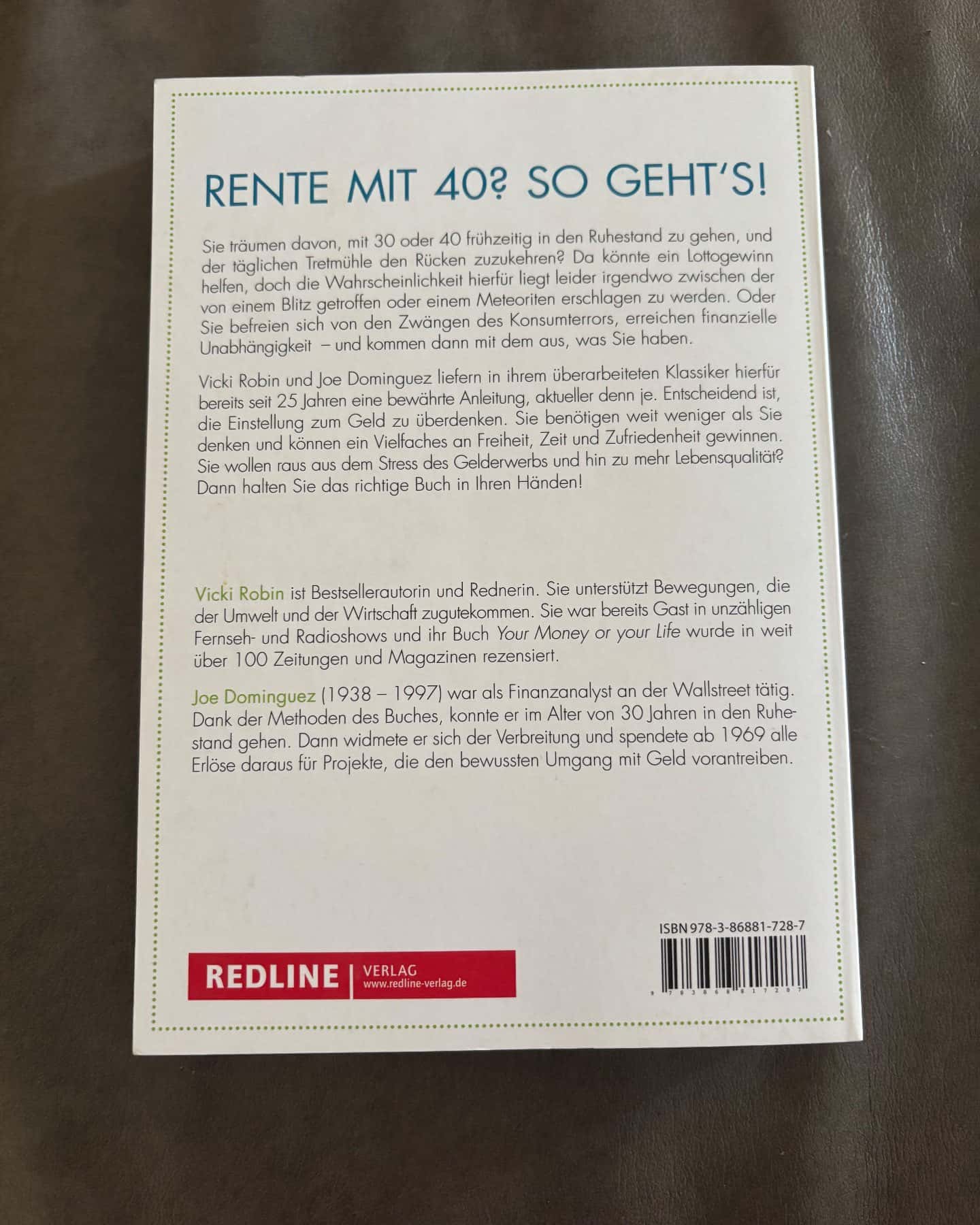 Mehr Geld für Mehr Leben — Vicki Robin/Joe Dominguez