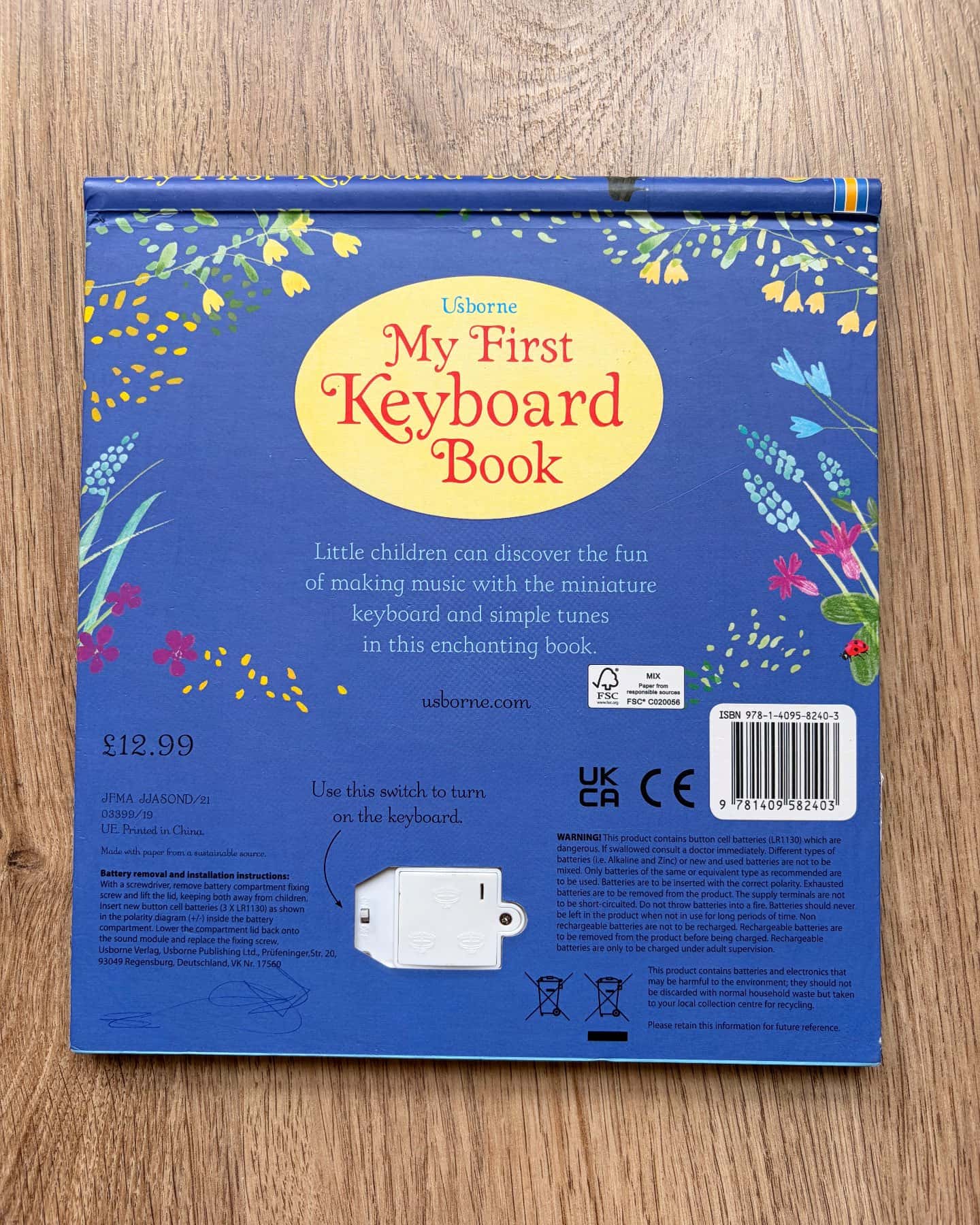 My first Keyboard book — Sam Taplin