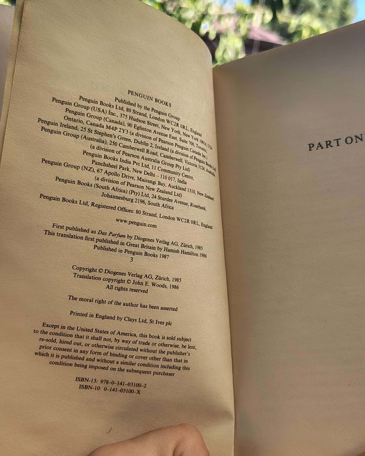 Perfume — Partick Suskind