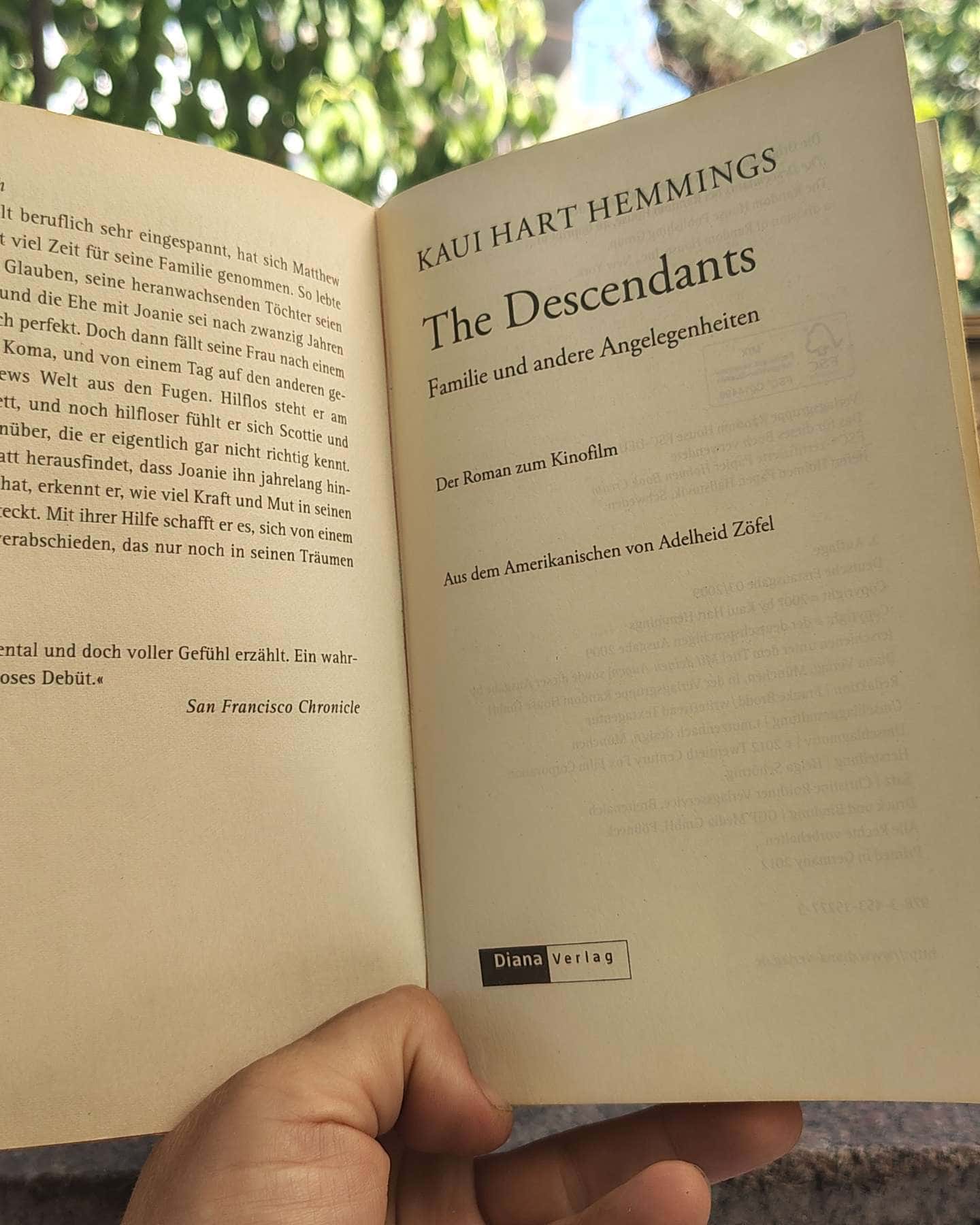 The Descendants — Kaui Hart Hemmings