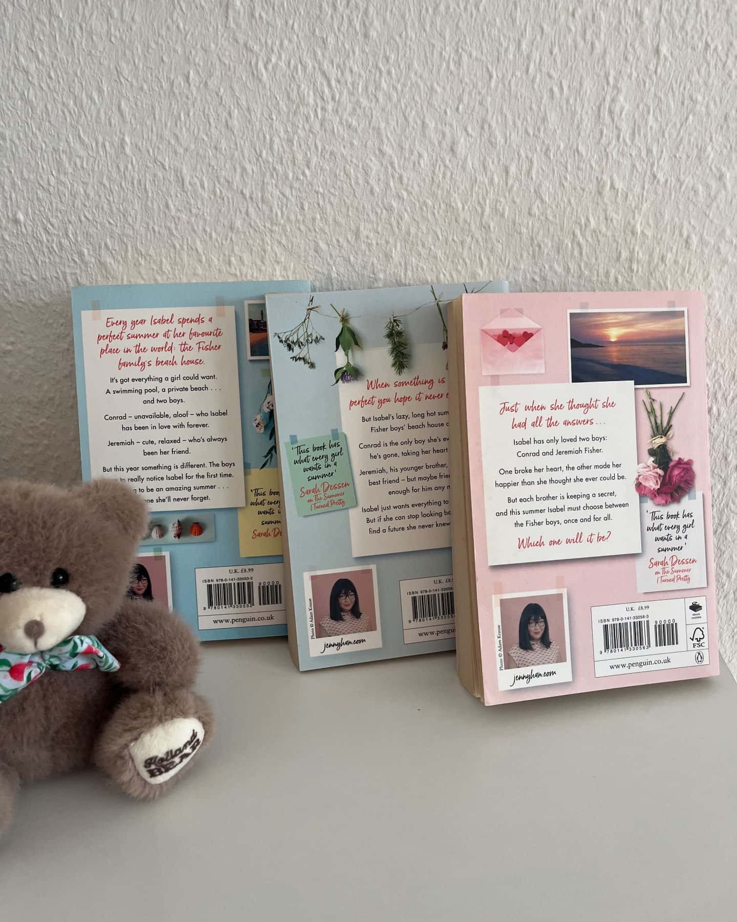 The summer I turned pretty, It’s not summer without you, We‘ll always have summer-Jenny Han