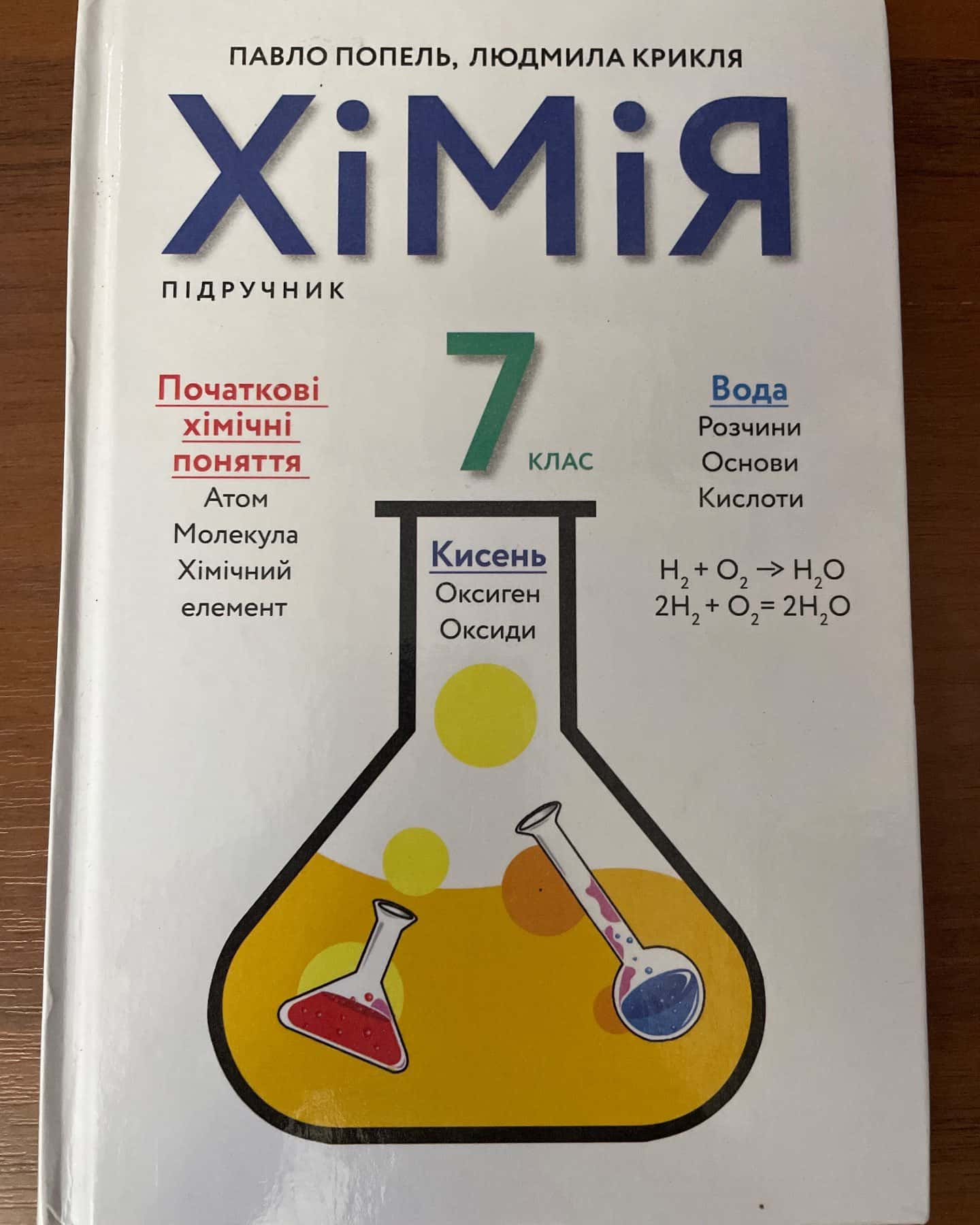 Хімія 7 клас — Павло Попель, Людмила Крикля
