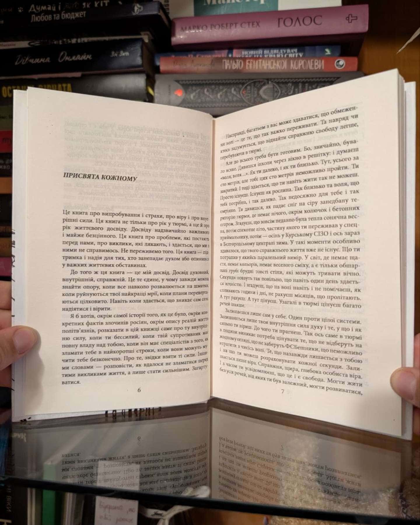 Політ в’язня-Вероніка Миронова, Юрій Яценко