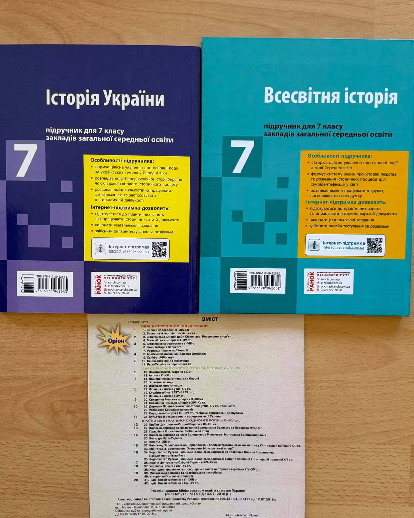 Історія 7 клас, НУШ — Олександр Гісем, Олександр Мартинюк