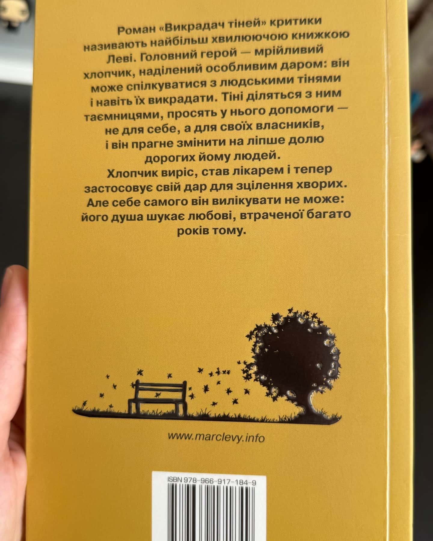 Викрадач тіней-Марк Леві