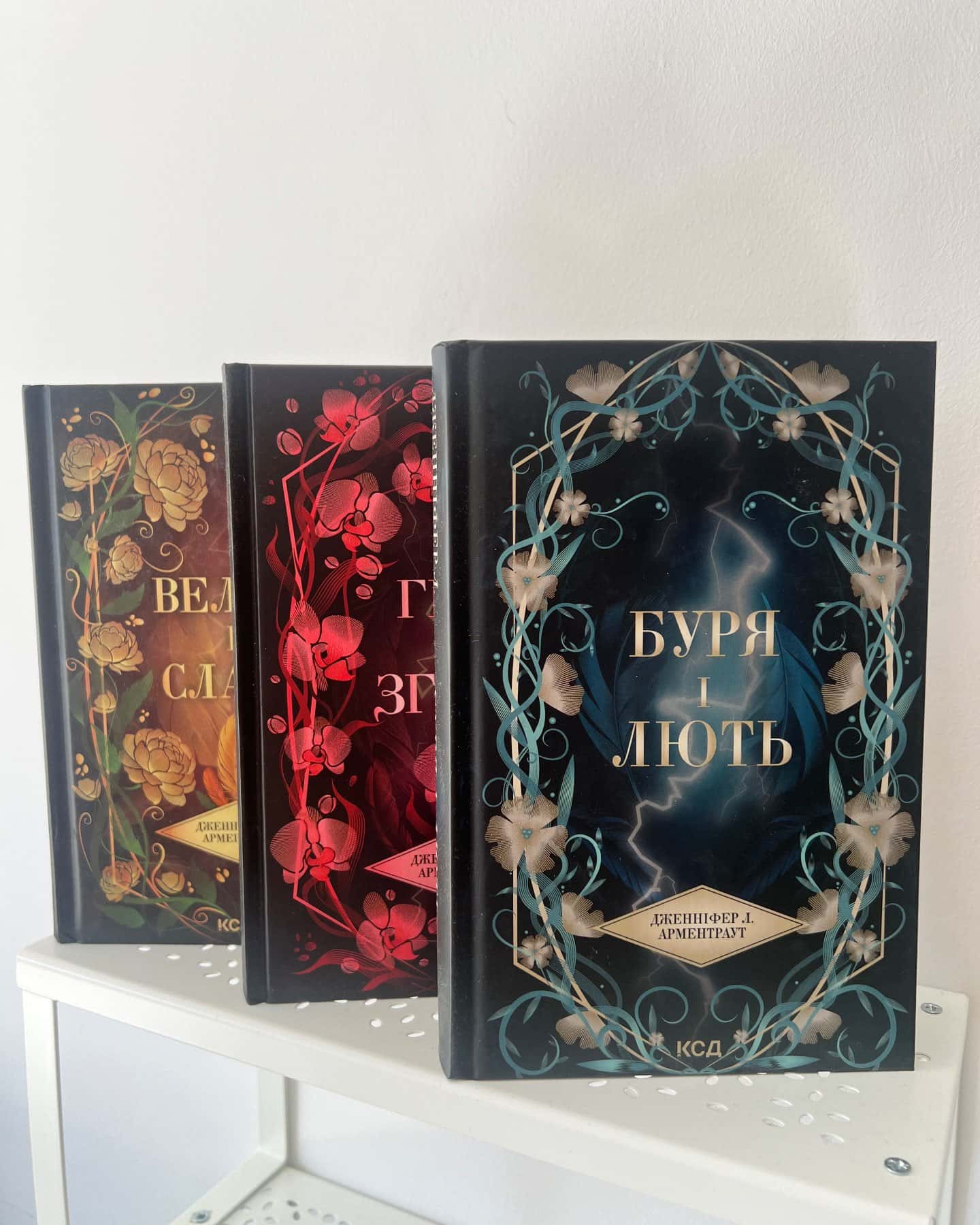 Буря і лють. Книга 1, Гнів і згуба. Книга 2, Велич і слава. Книга 3-Дженніфер Л. Арментраут