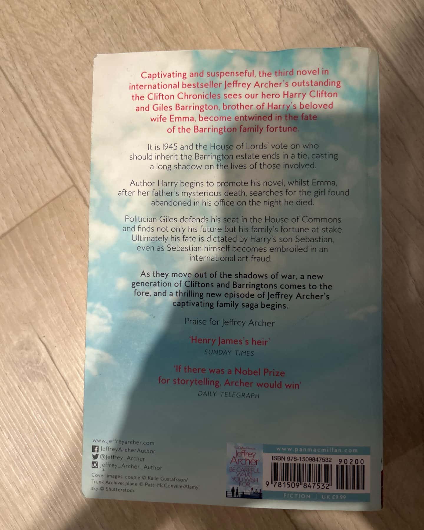 Best kept secret — Jeffrey Archer