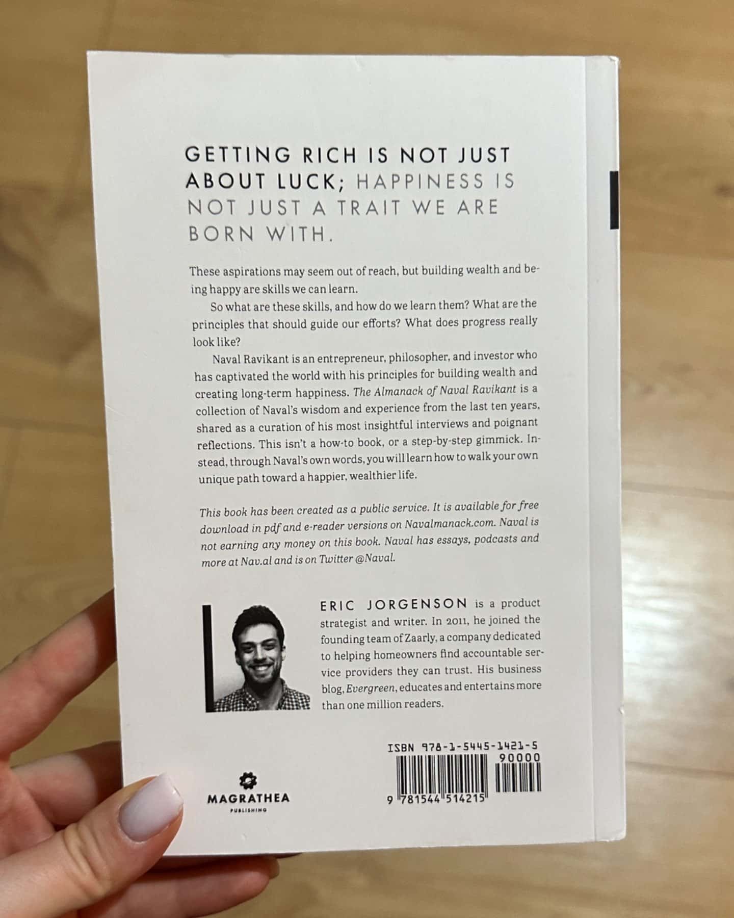 THE ALMANACK OF NAVAL RAVIKANT-Eric Jorgenson