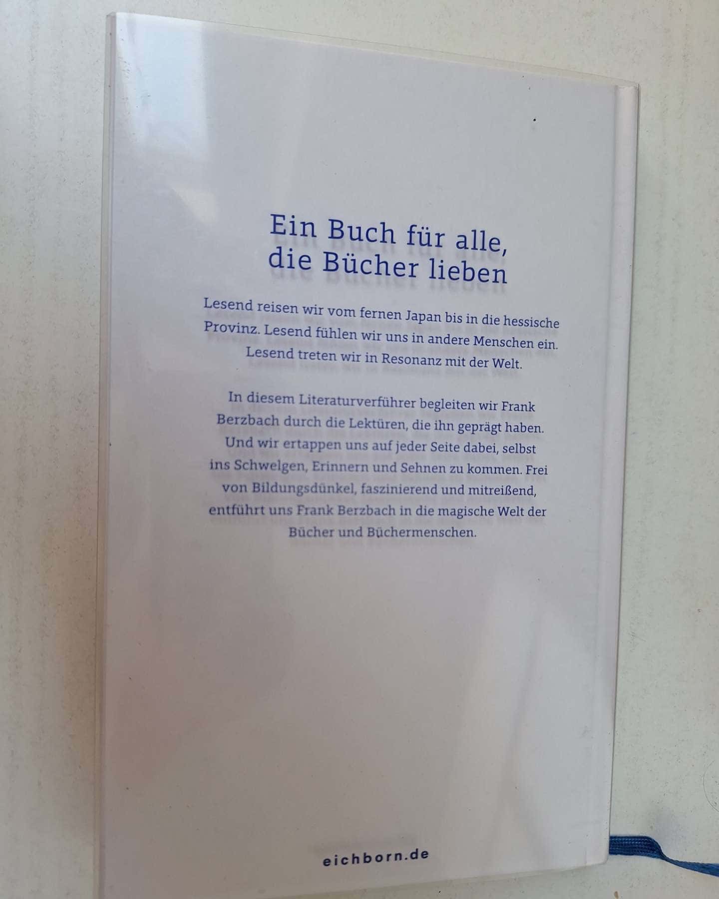 Die Kunst zu lesen — Frank Berzbach