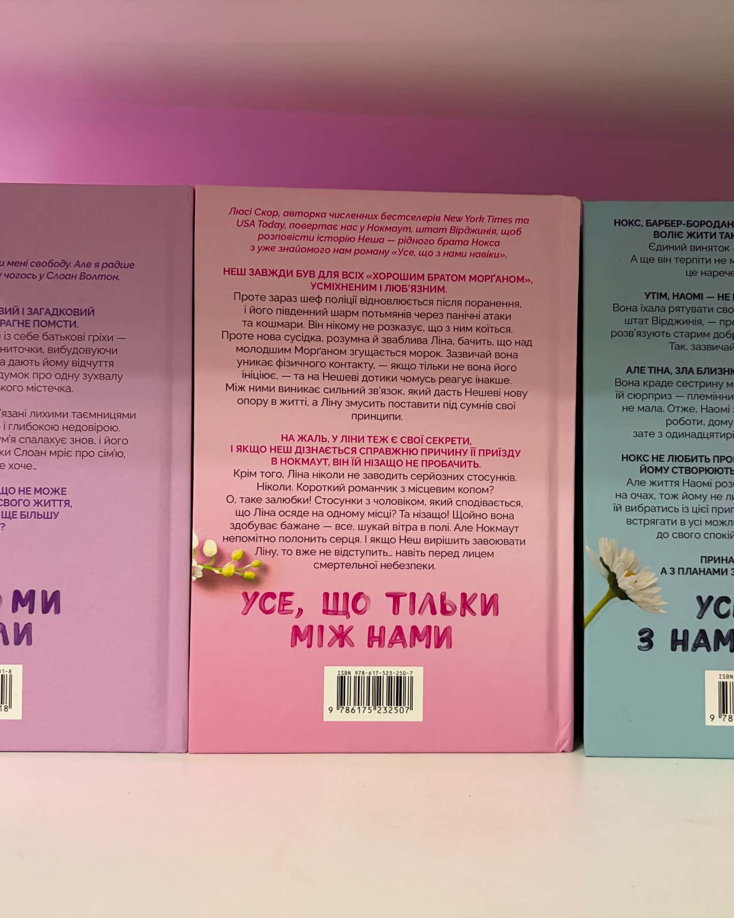 Усе, що з нами навіки (із кольоровим зрізом), Усе, що тільки між нами (із кольоровим зрізом), Усе, що ми забули — Люсі Скор