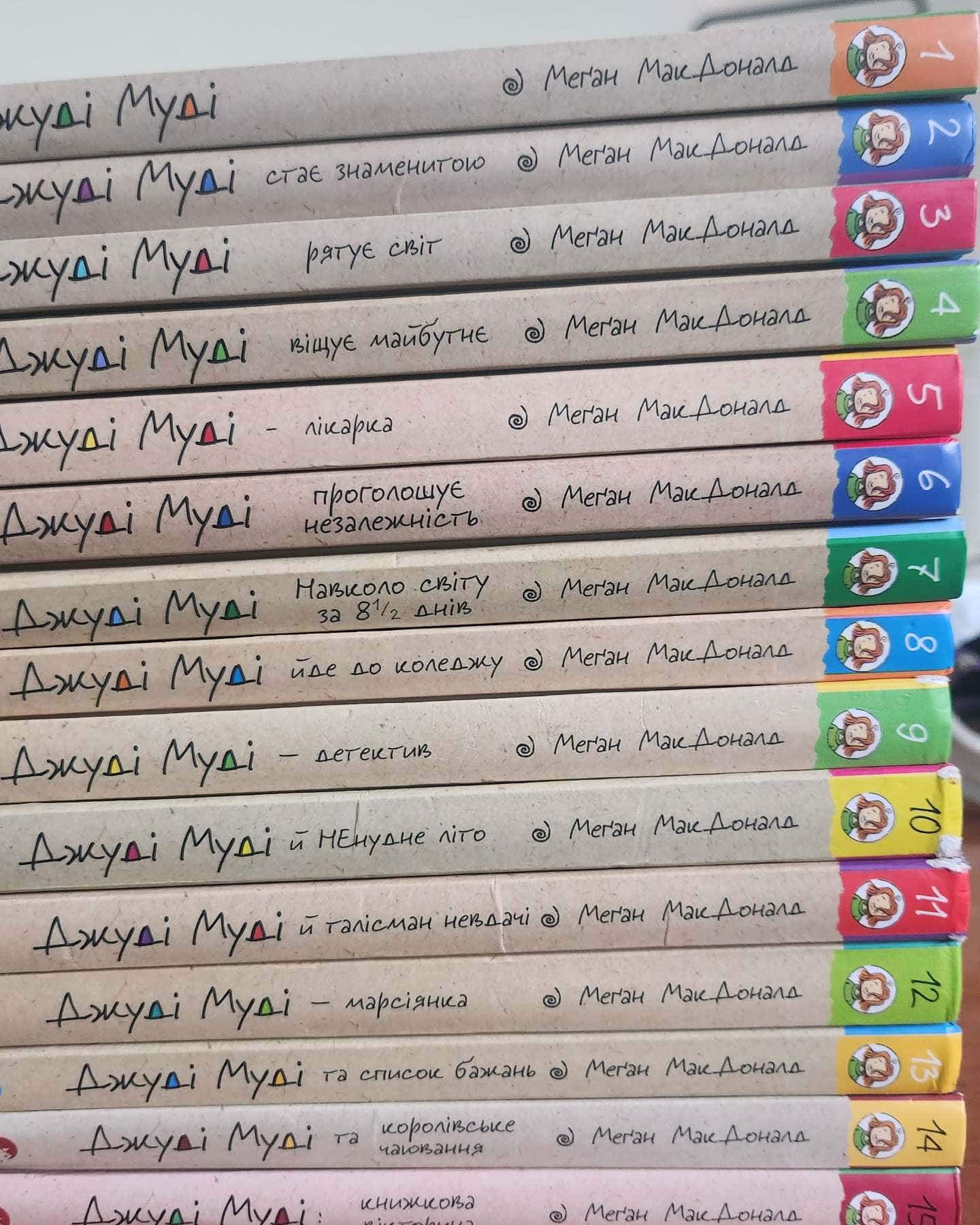 Джуді Муді серія книг (16)-Меґан МакДоналд