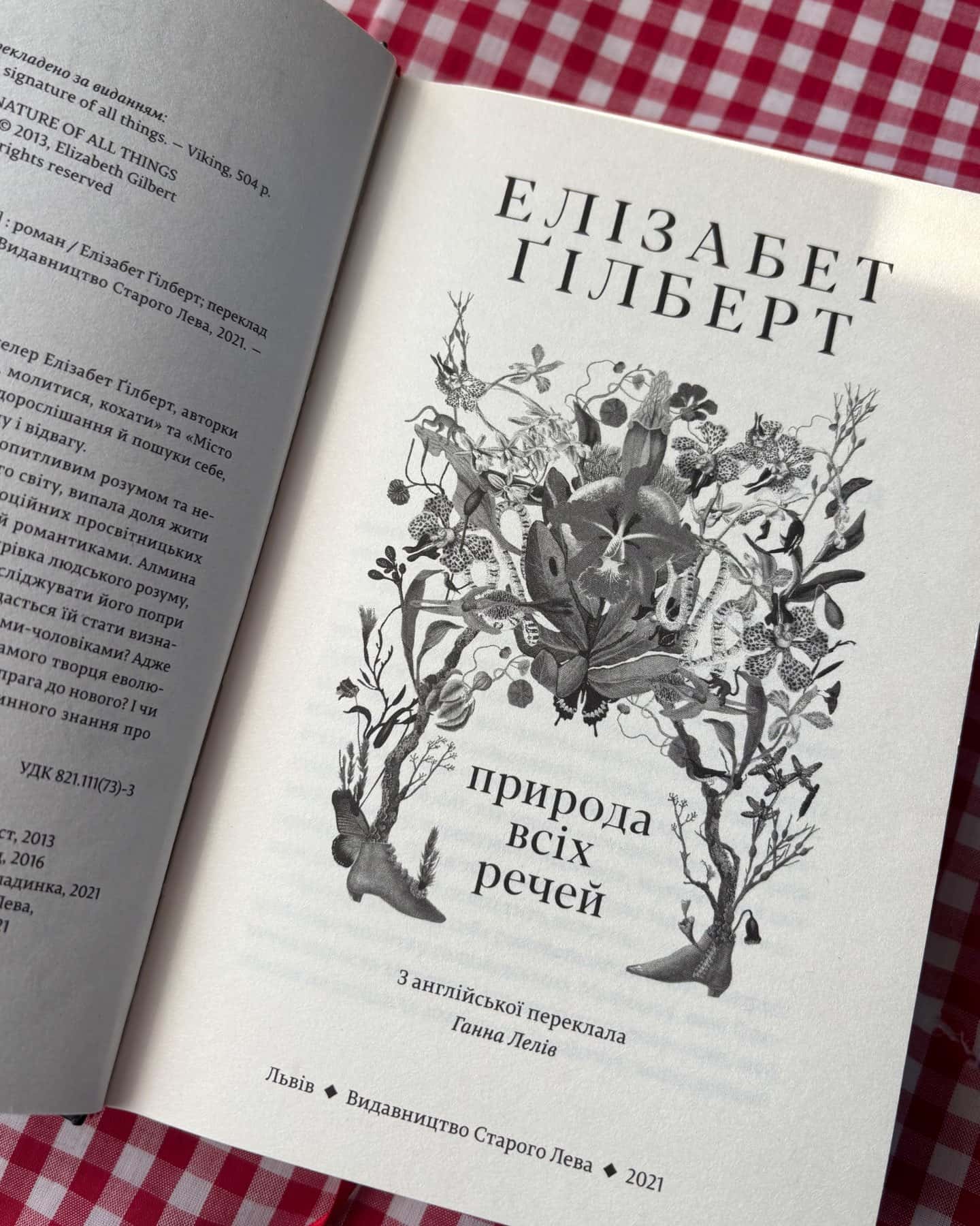 Природа всіх речей-Елізабет Ґілберт