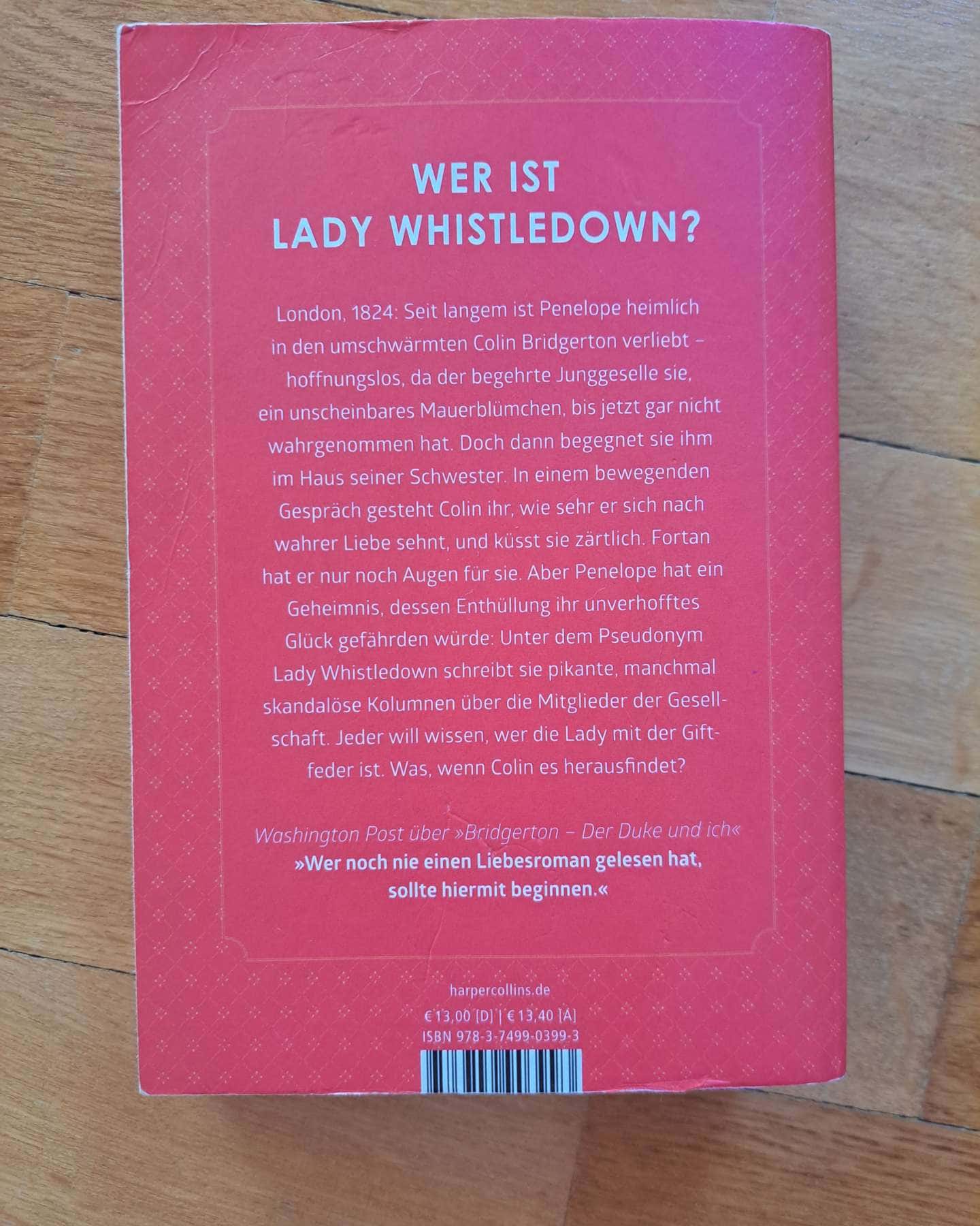 Bridgerton:4  Penelopes pikantes Geheimnis Harper Collins-Julia Quinn