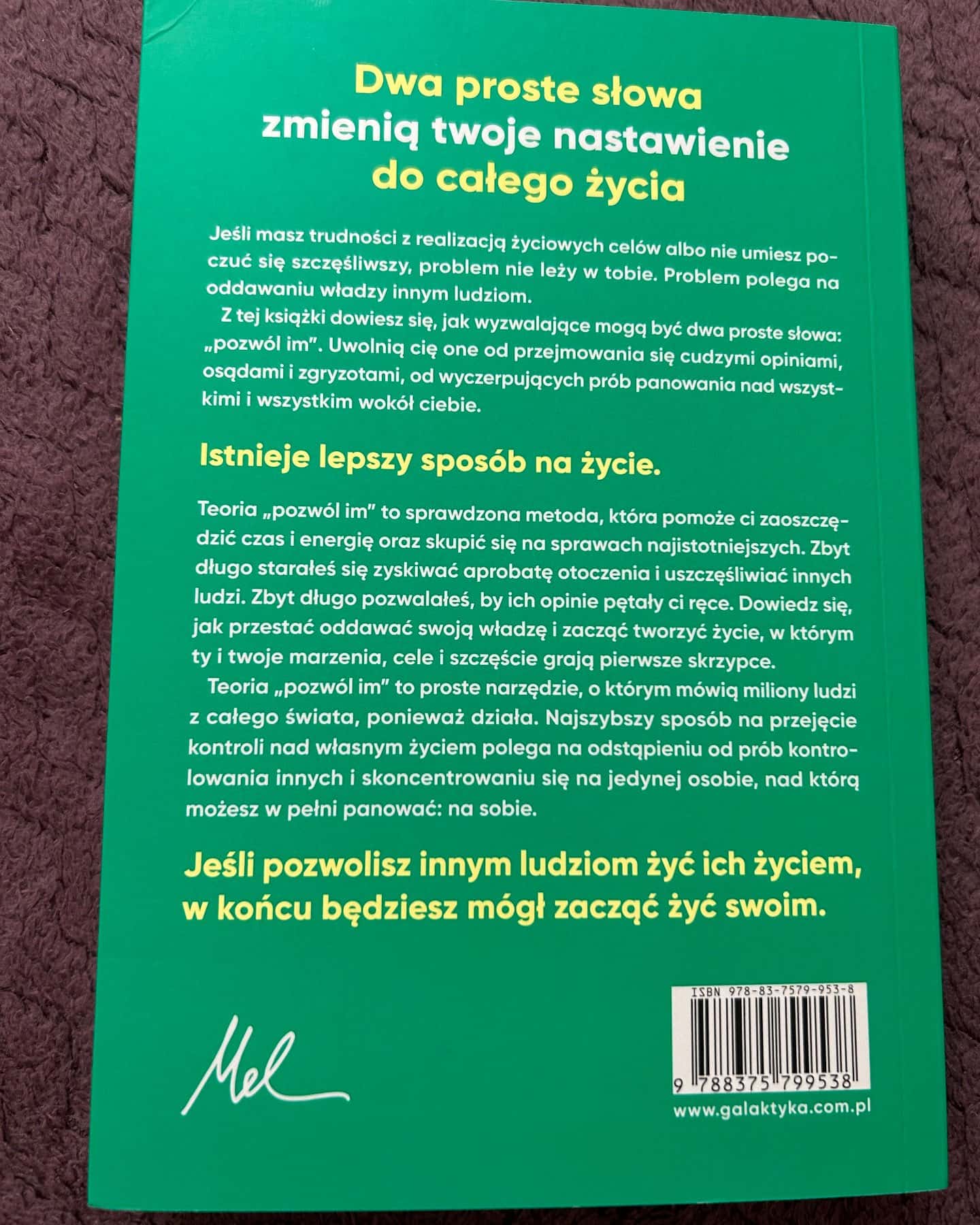 Teoria Pozwól im — Mel Robbinson