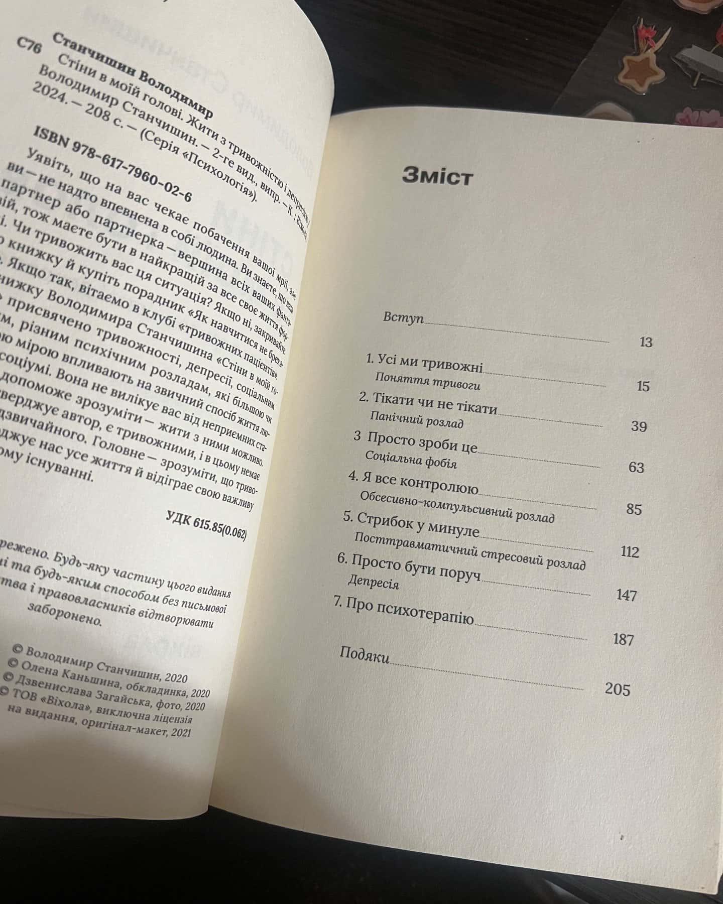 Стіни в моїй голові. Жити з тривожністю і депресією-Володимир Станчишин