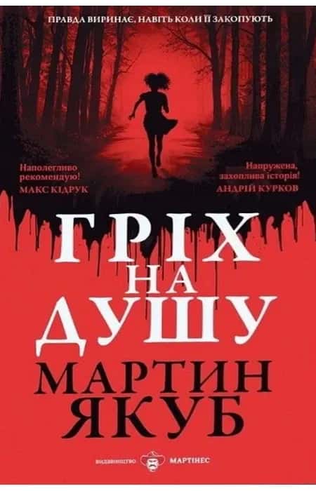 Обкладинка книги «Гріх на душу» — Мартин Якуб