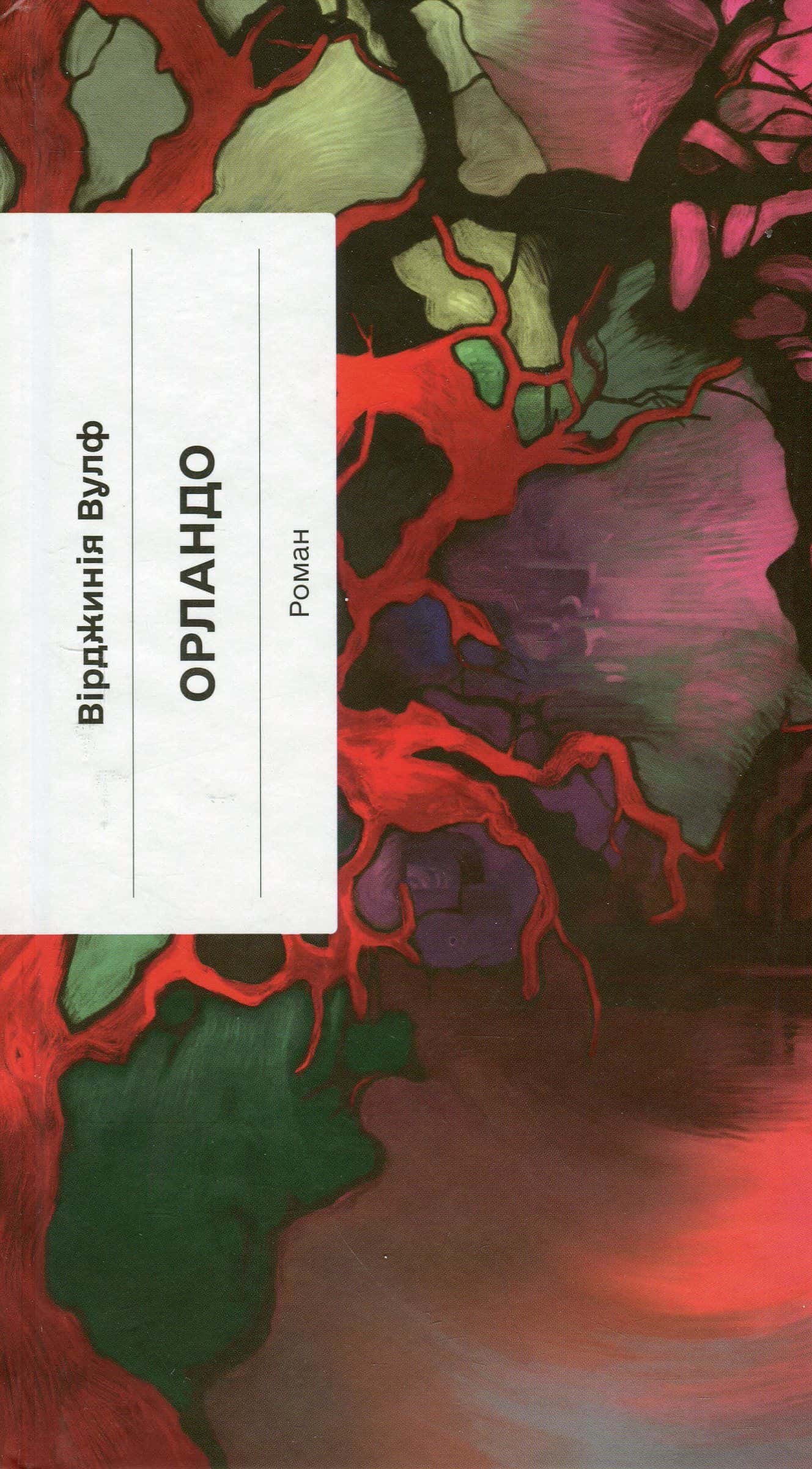 Обкладинка книги «Орландо» — Вірджинія Вулф