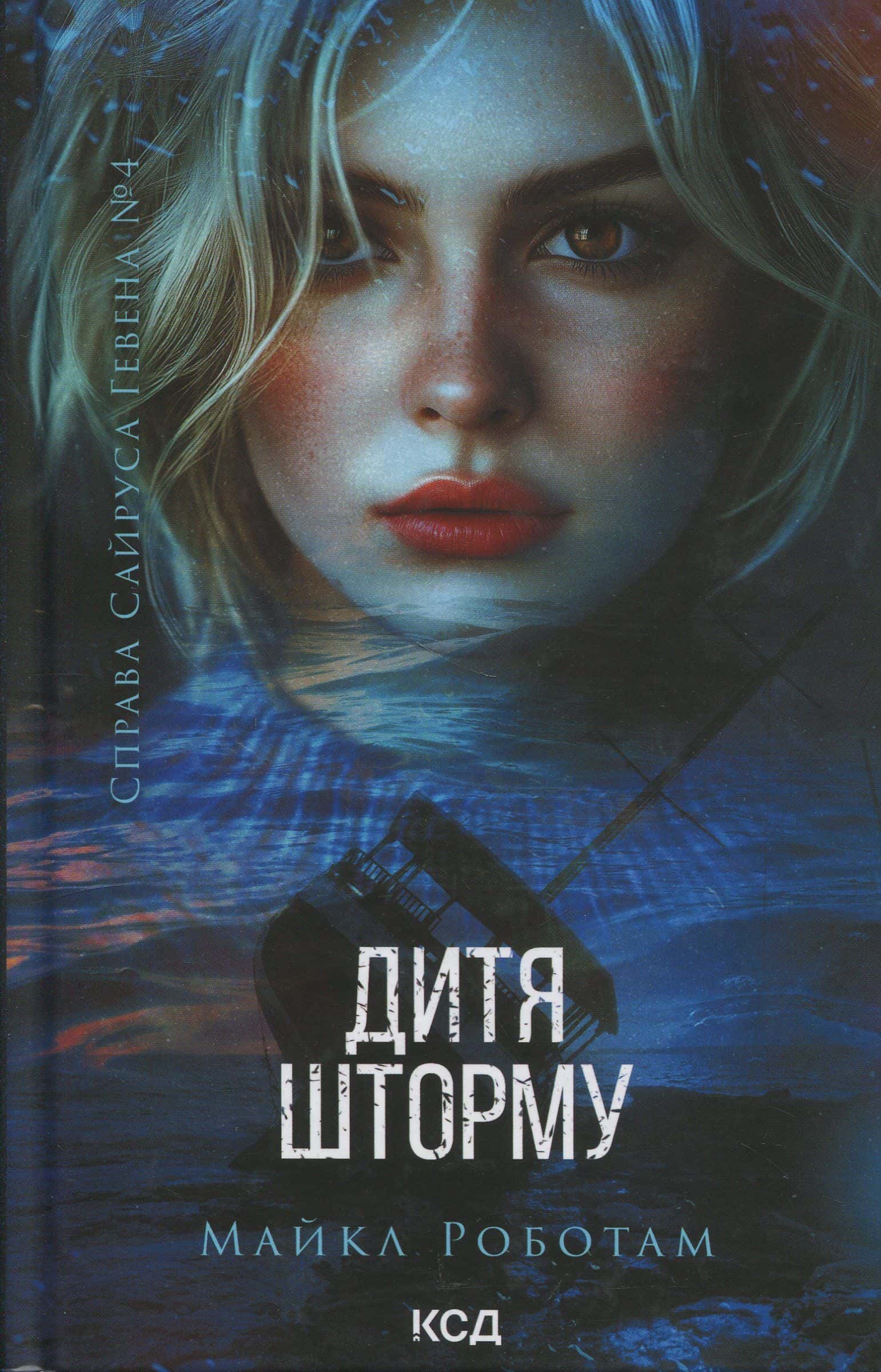 Обкладинка книги «Дитя шторму. Книга 4» — Майкл Роботем