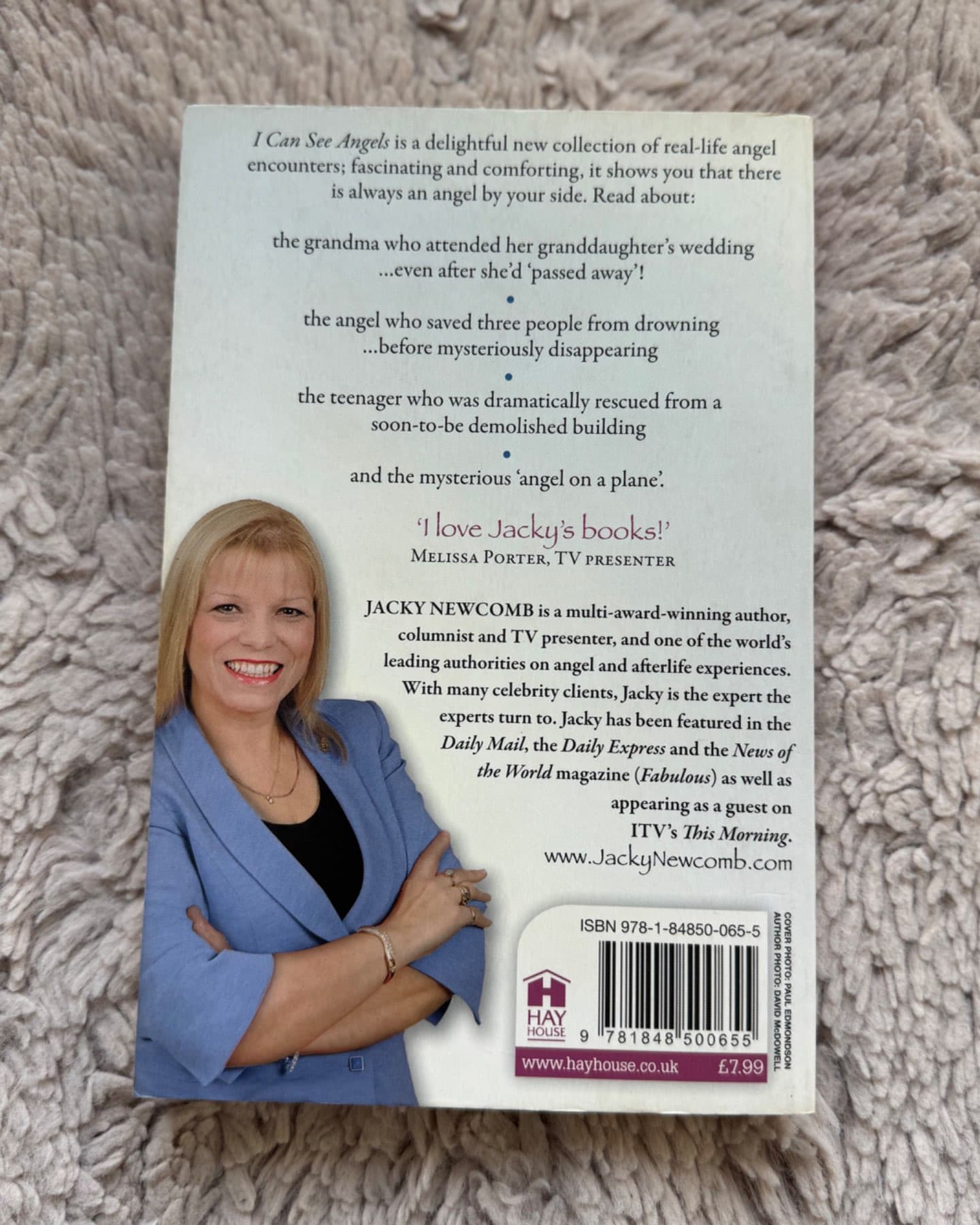 I can see Angels.-Jacky Newcomb