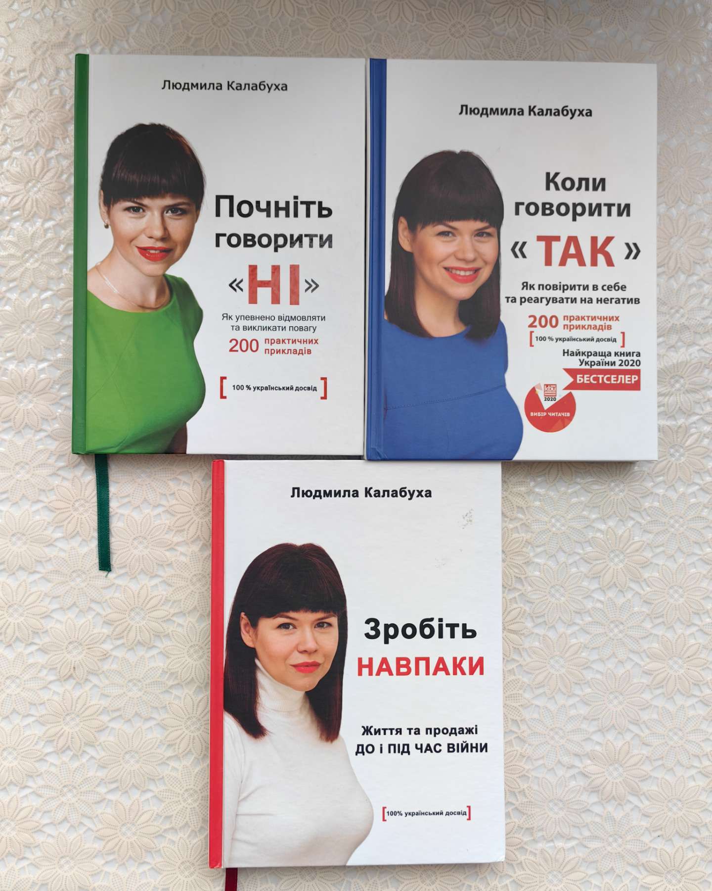 Комплект книг по бізнесу і особистісному розвитку-Людмила Калабуха
