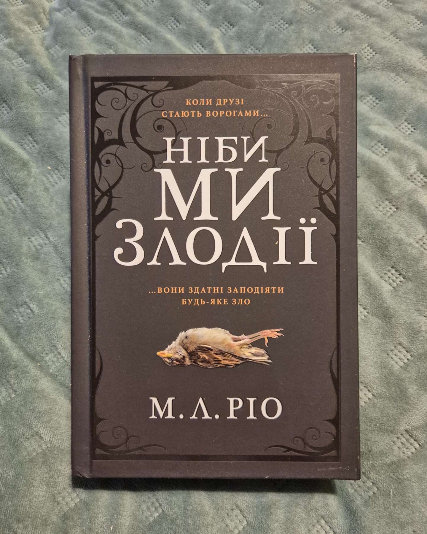 Ніби ми злодії-М. Л. Ріо