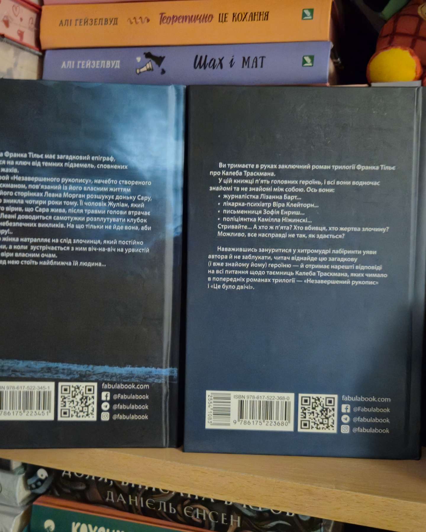 Незавершений рукопис. Калеб Траскман. Книга 1, Лабіринти-Франк Тільє