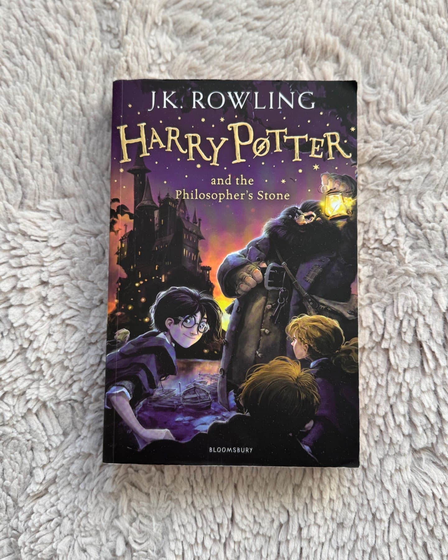 Harry Potter and the Philosopher’s stone.-J. K. Rowling