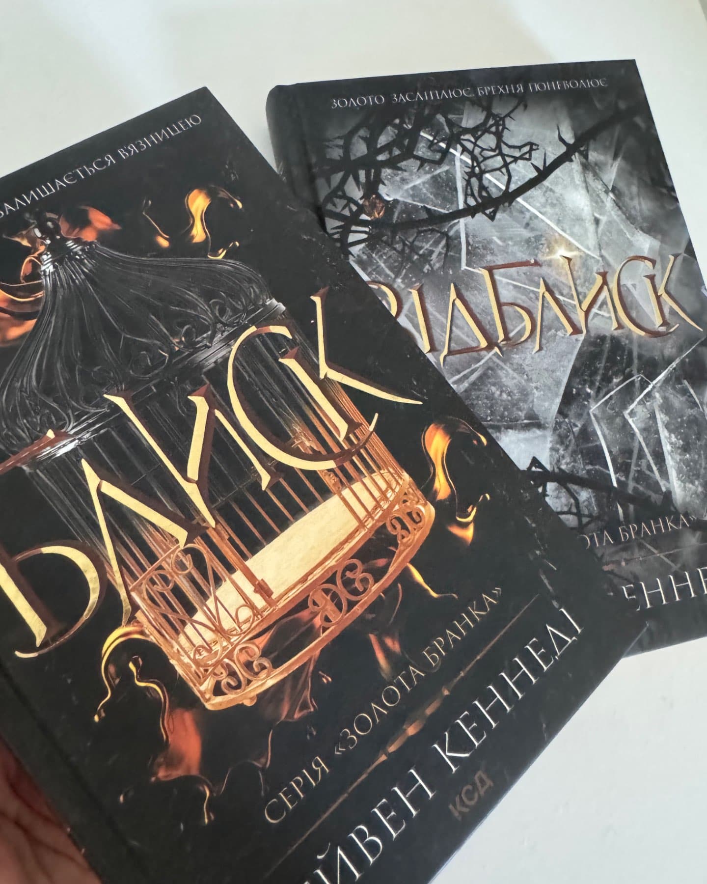 Книги « Блиск », « Відблиск »-Рейвен Кеннеді