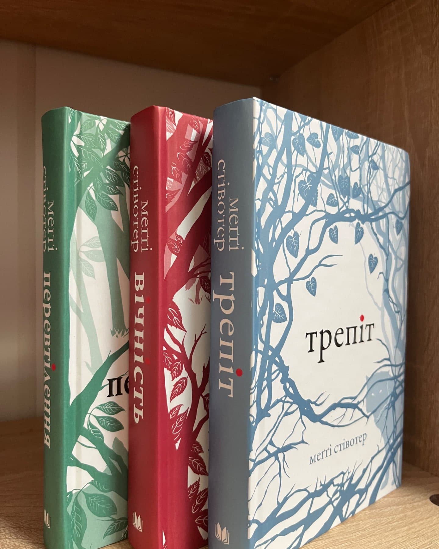 Трепіт, Перевтілення, Вічність-Меггі Стівотер