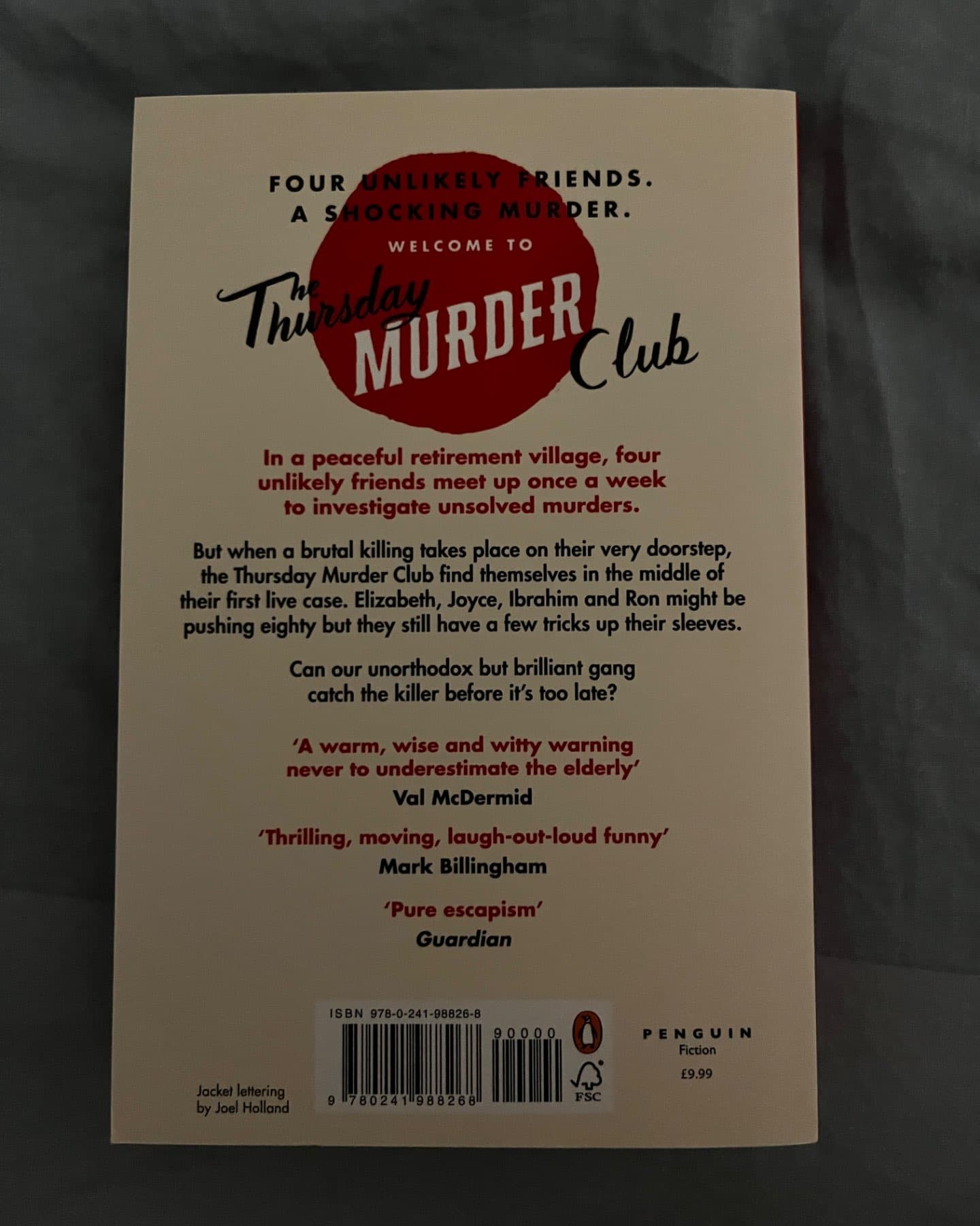 The Thursday murder club-Richard Osman