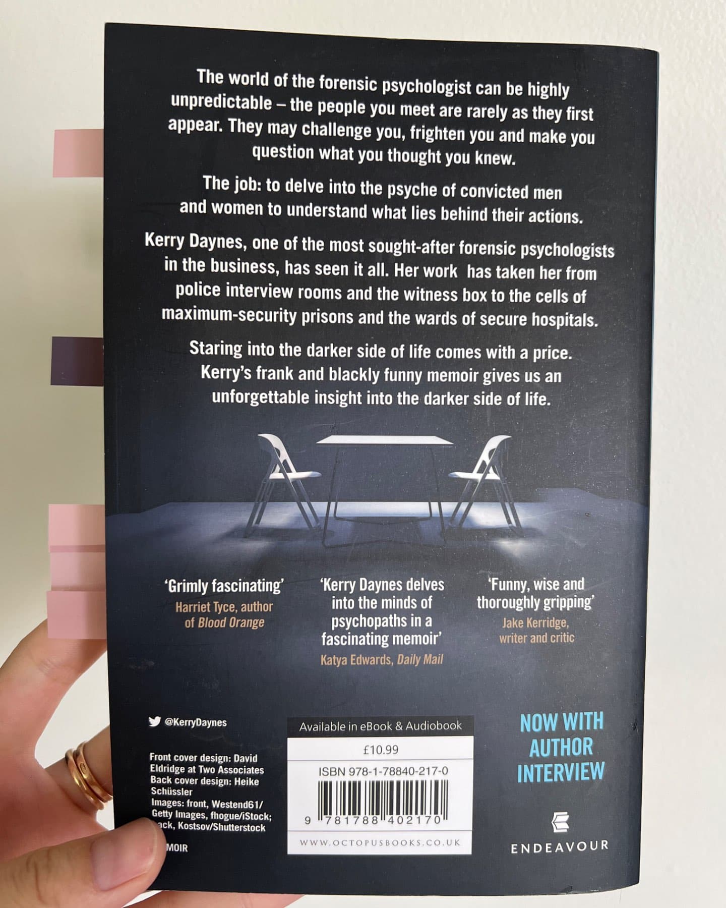 The dark side of the mind-Kerry Daynes
