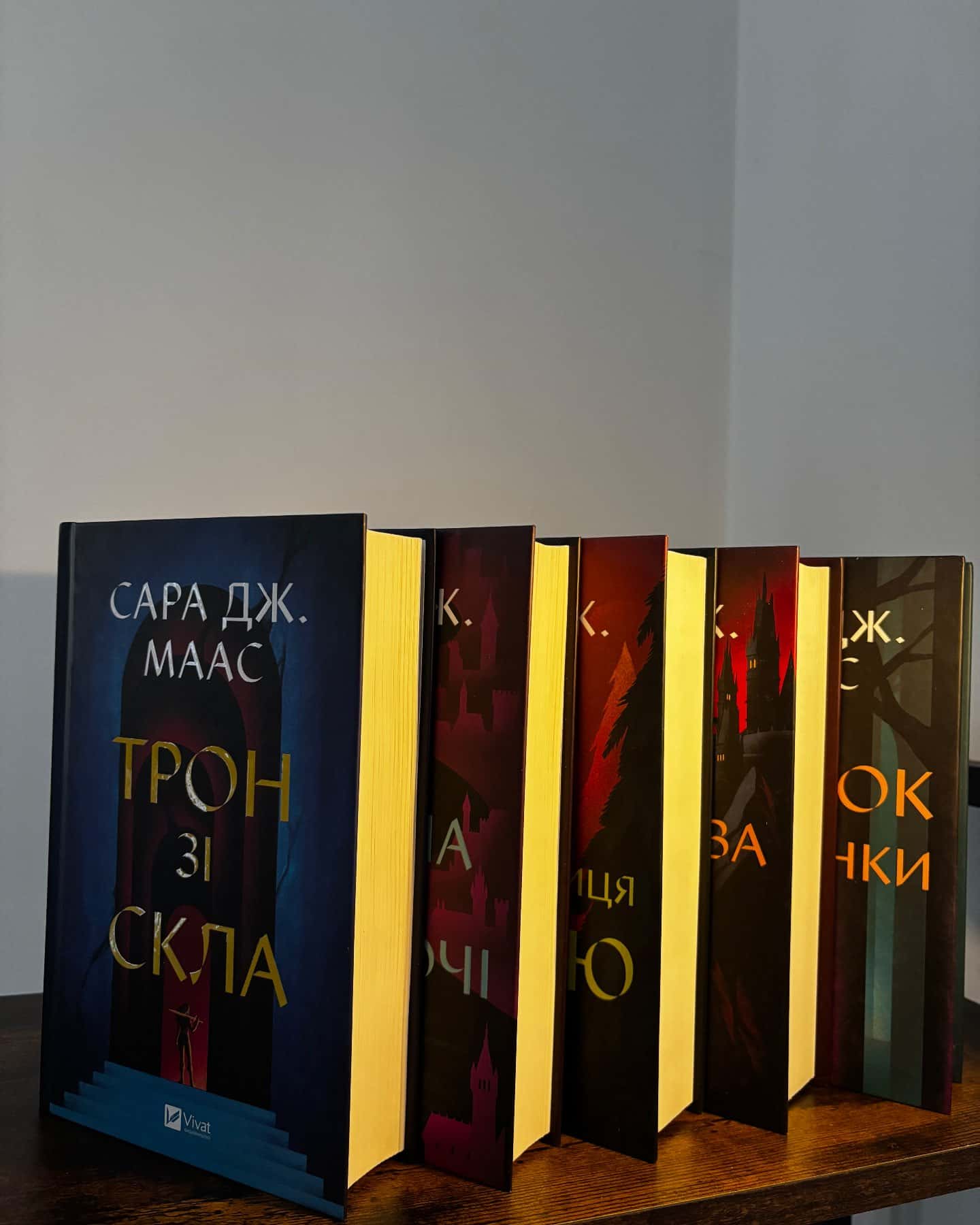 Трон зі скла, Корона опівночі, Спадкоємиця вогню. Книга 3, Клинок асасинки, Королева тіней — Сара Маас, Сара Дж. Маас