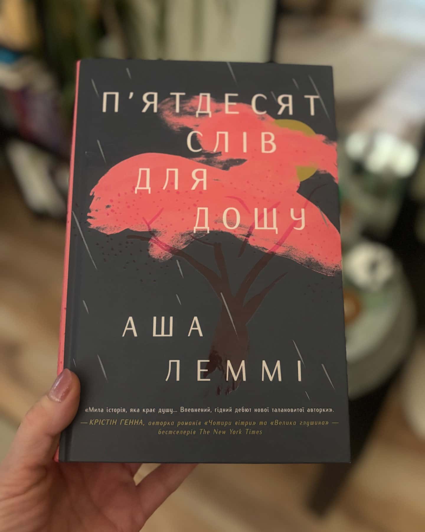Пʼятдесят слів для дощу — Аша Леммі